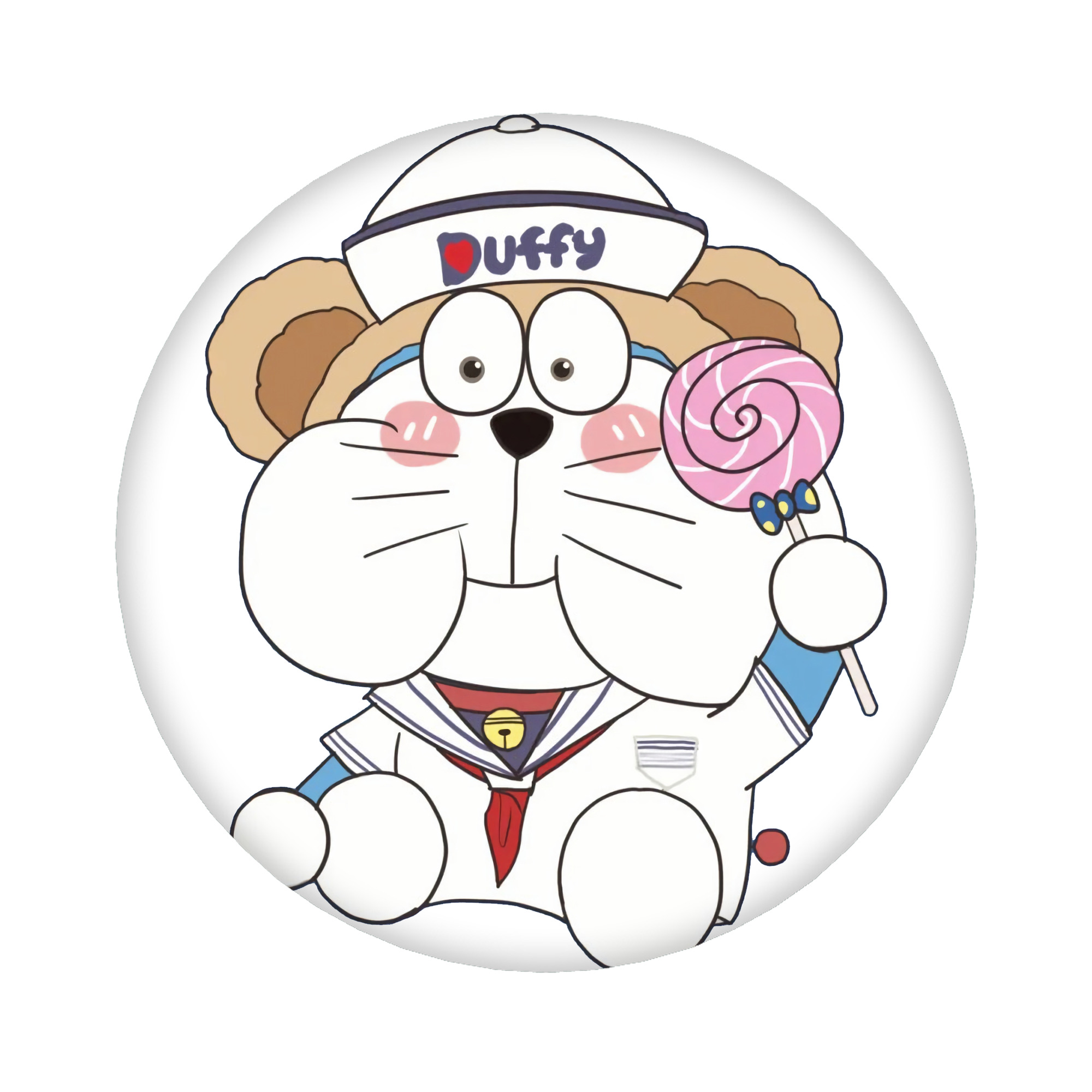 （画像用） ドラえもん Doraemon 6cm 缶バッジ 複数セット