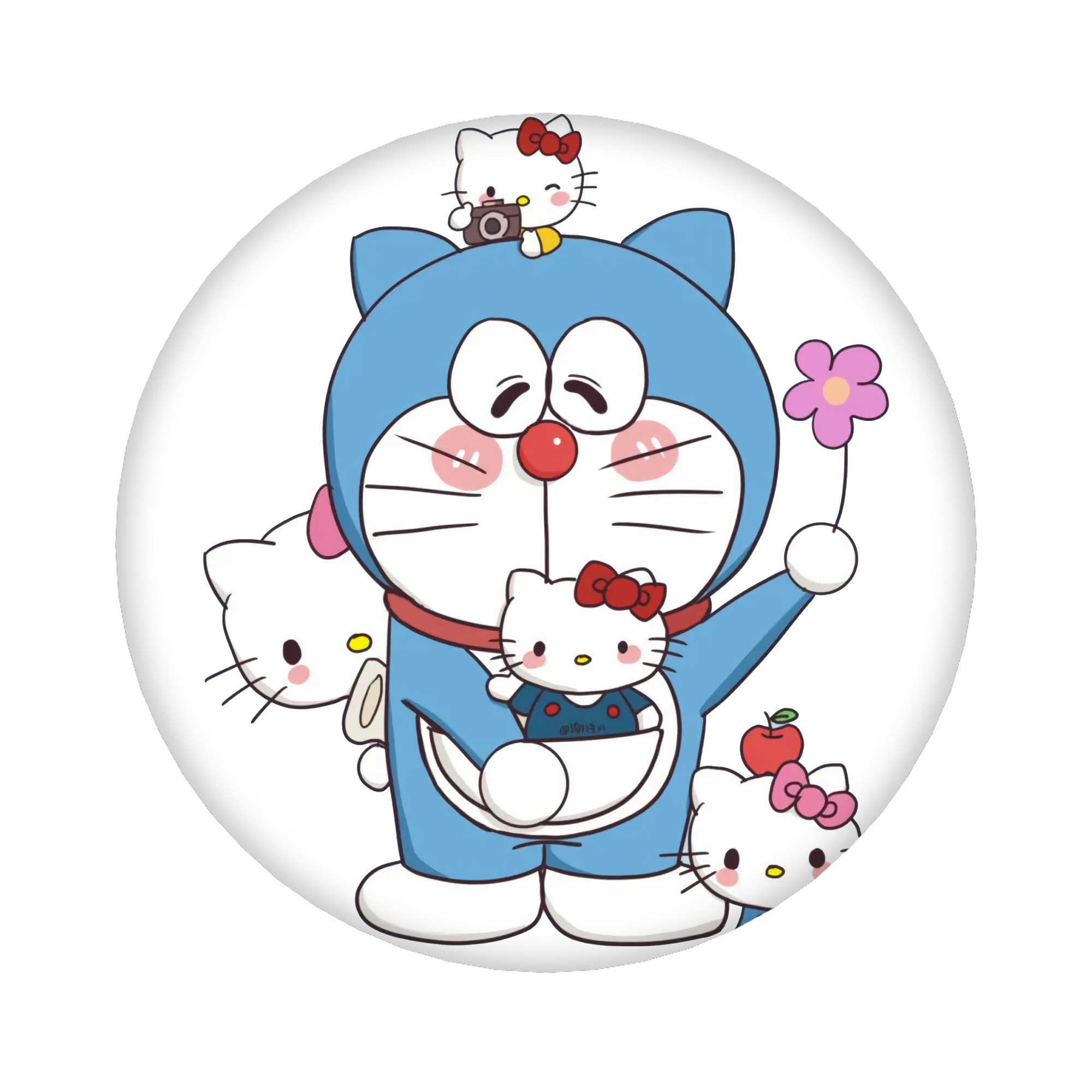（画像用） ドラえもん Doraemon 6cm 缶バッジ 複数セット