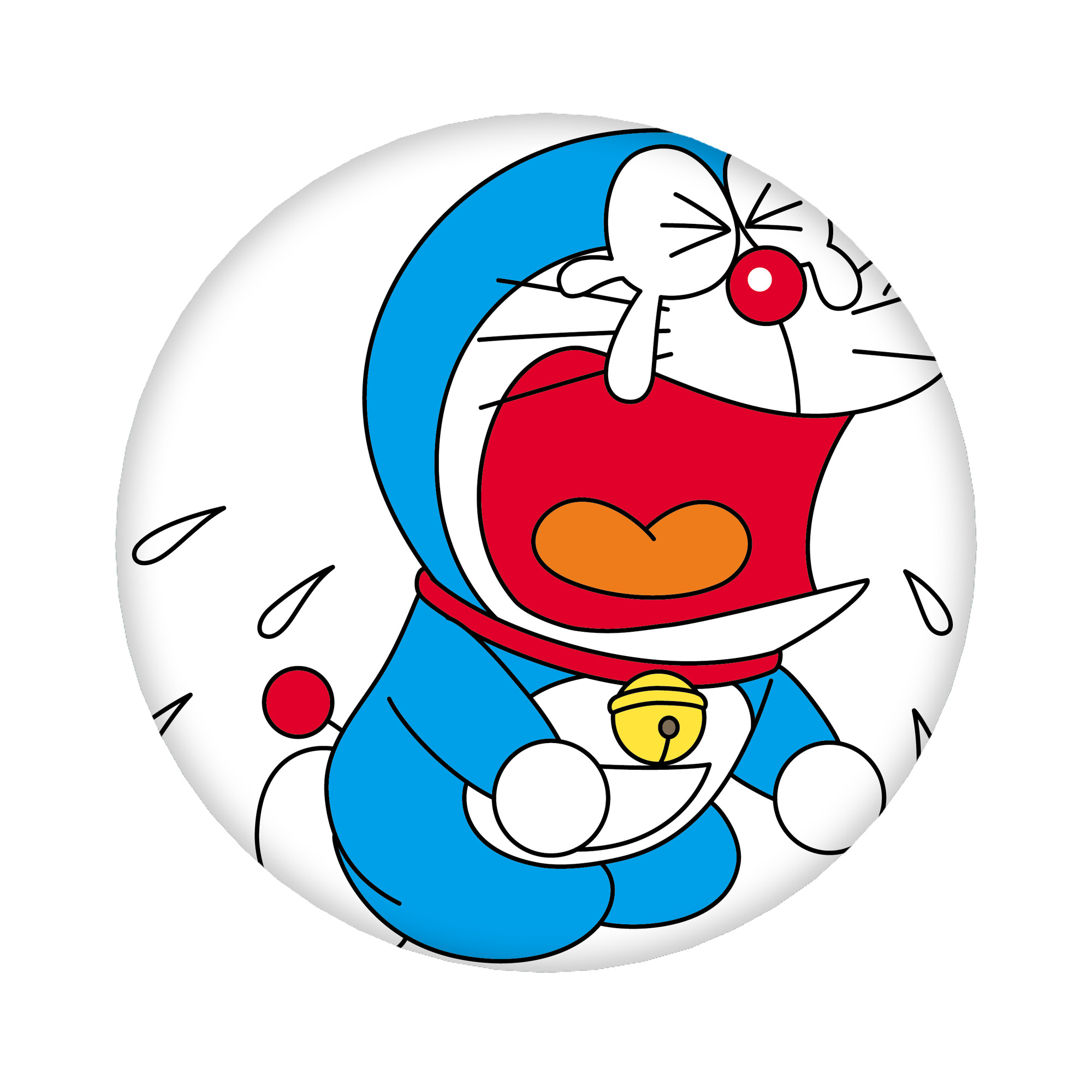 （画像用） ドラえもん Doraemon 6cm 缶バッジ 複数セット