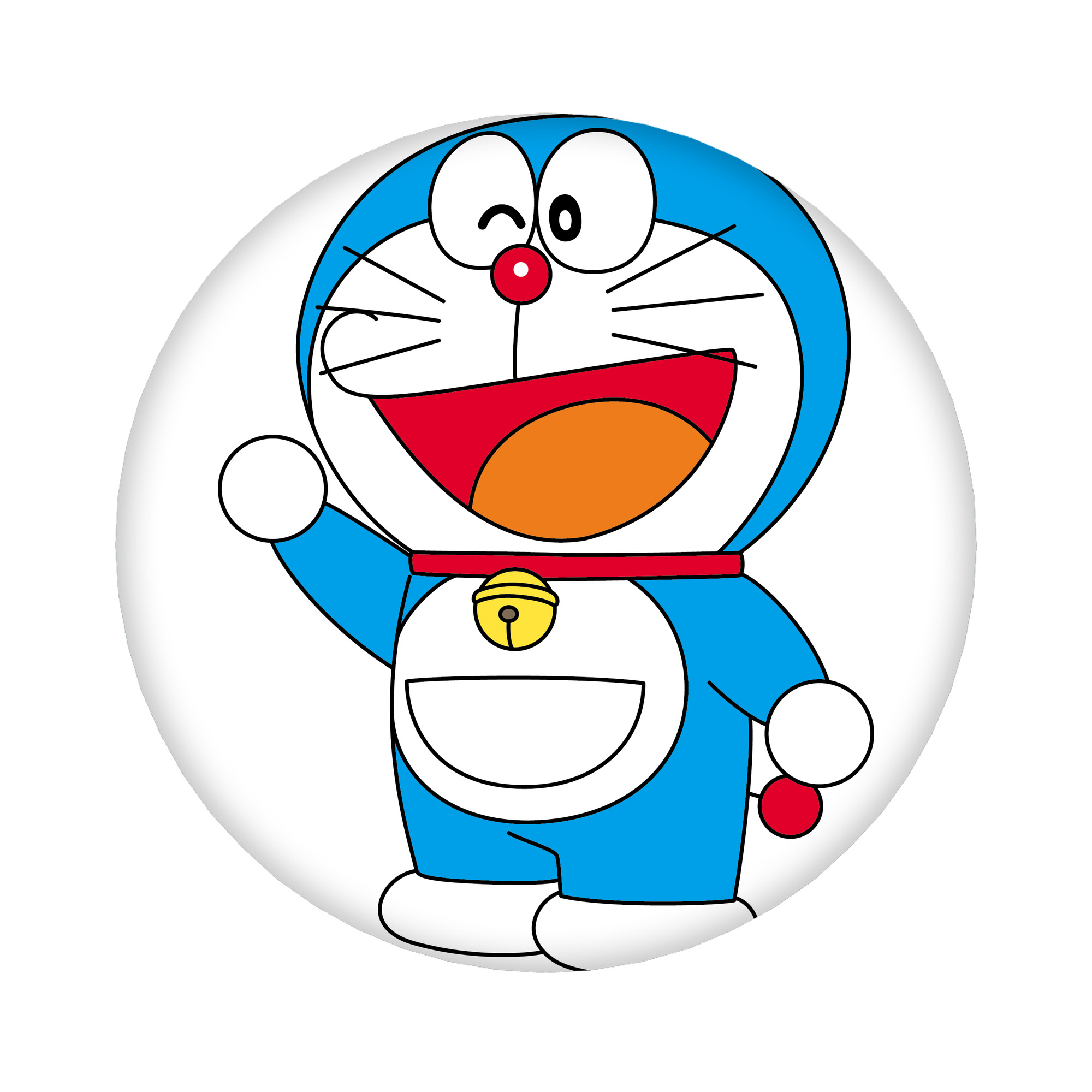 （画像用） ドラえもん Doraemon 6cm 缶バッジ 複数セット
