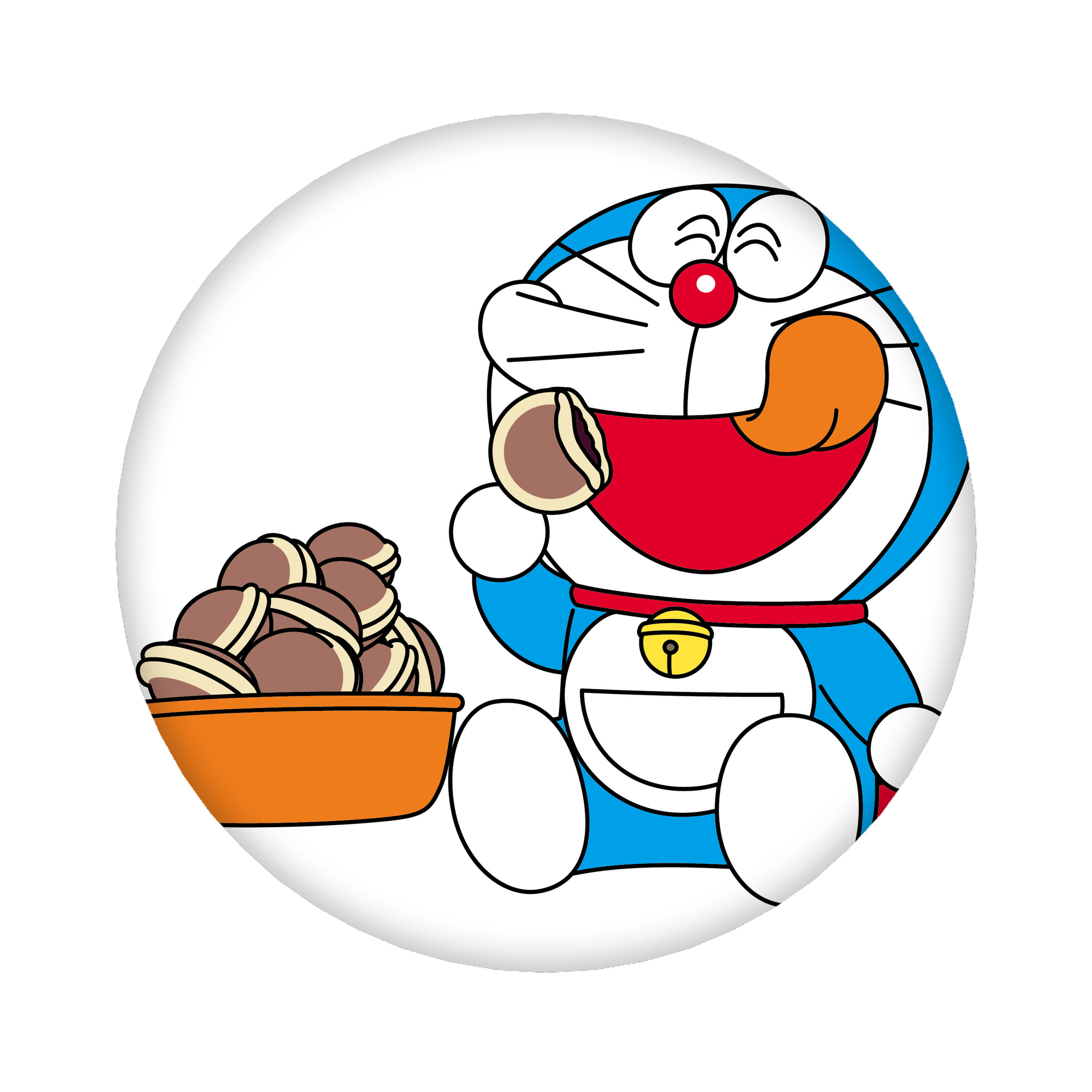 （画像用） ドラえもん Doraemon 6cm 缶バッジ 複数セット