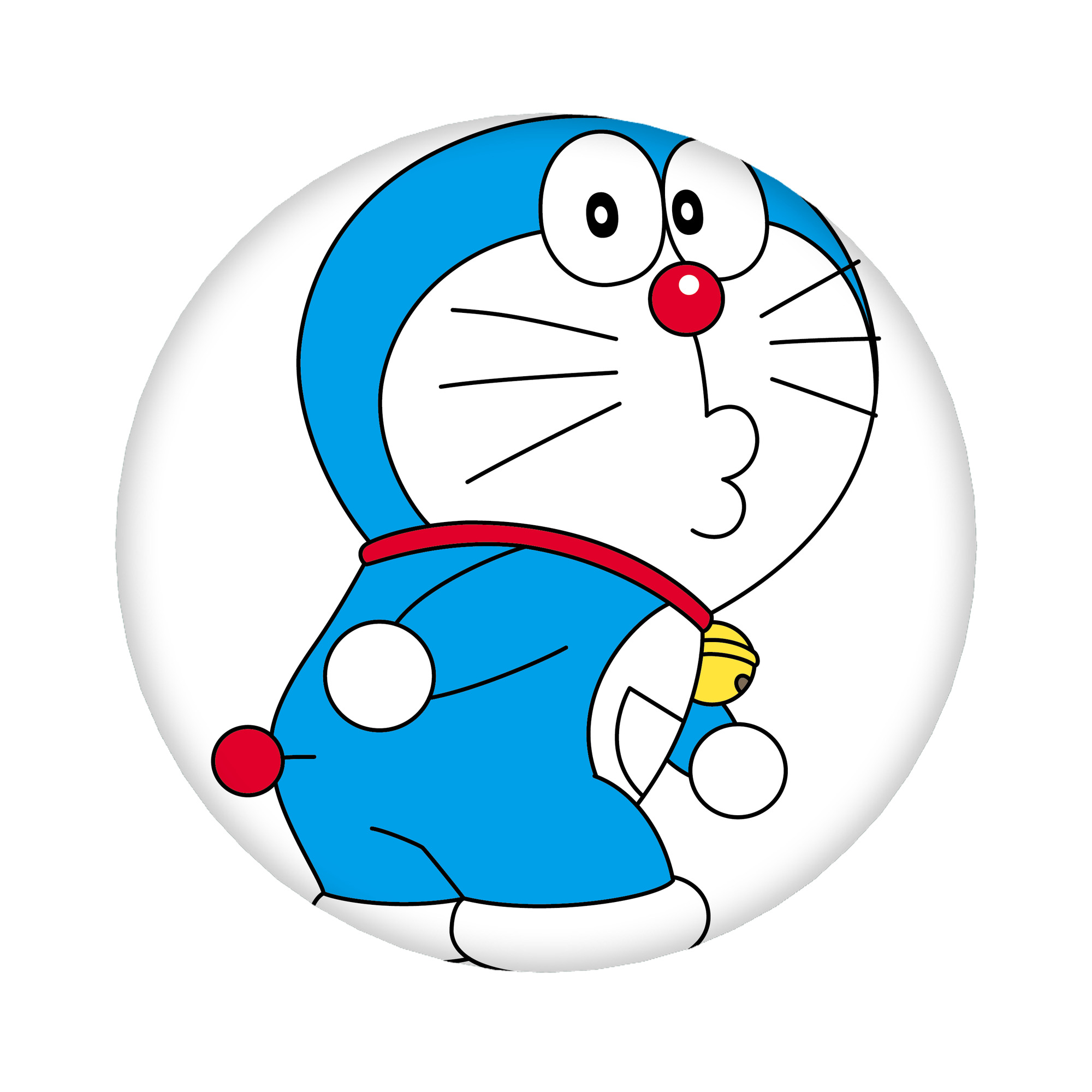 （画像用） ドラえもん Doraemon 6cm 缶バッジ 複数セット