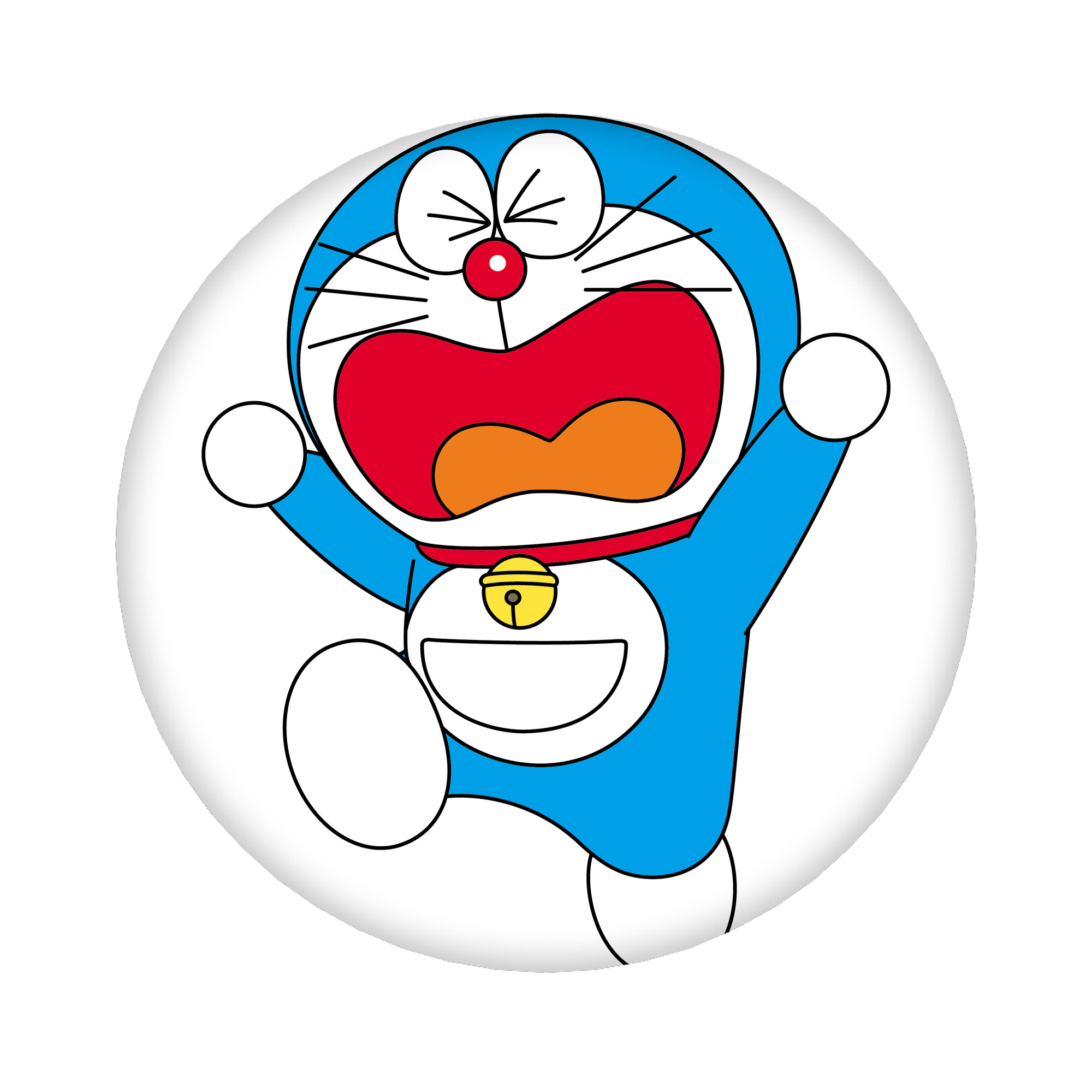 （画像用） ドラえもん Doraemon 6cm 缶バッジ 複数セット