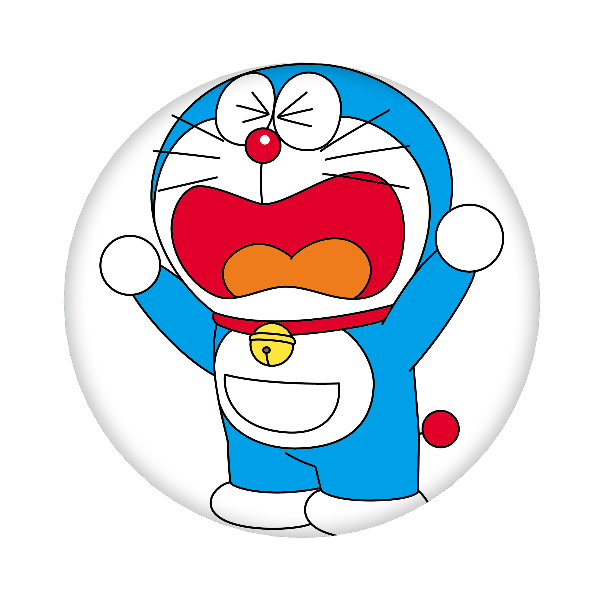 （画像用） ドラえもん Doraemon 6cm 缶バッジ 複数セット