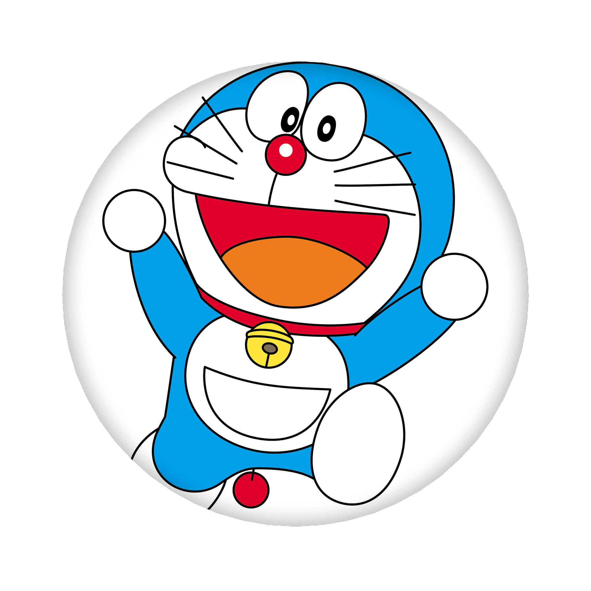 （画像用） ドラえもん Doraemon 6cm 缶バッジ 複数セット