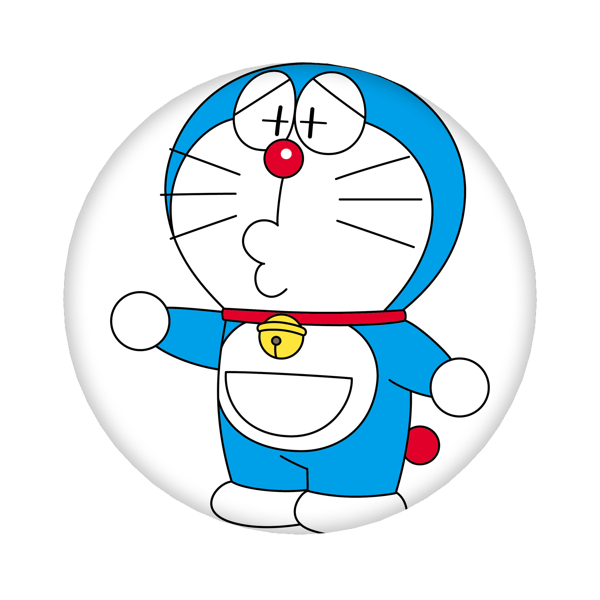 （画像用） ドラえもん Doraemon 6cm 缶バッジ 複数セット