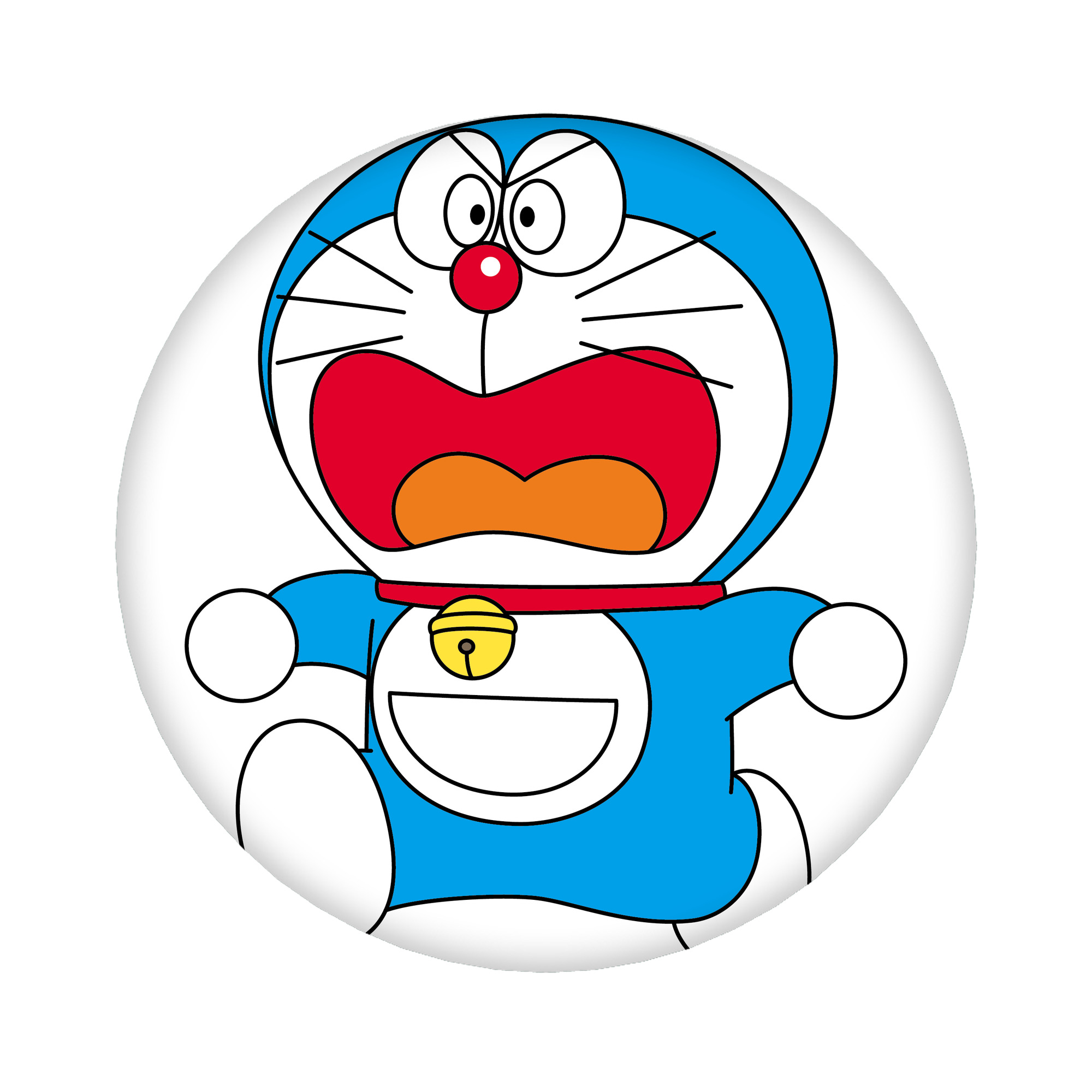 （画像用） ドラえもん Doraemon 6cm 缶バッジ 複数セット