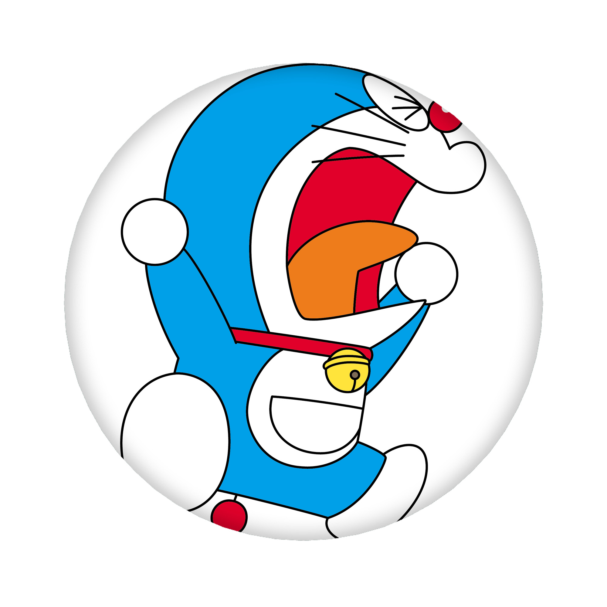 （画像用） ドラえもん Doraemon 6cm 缶バッジ 複数セット