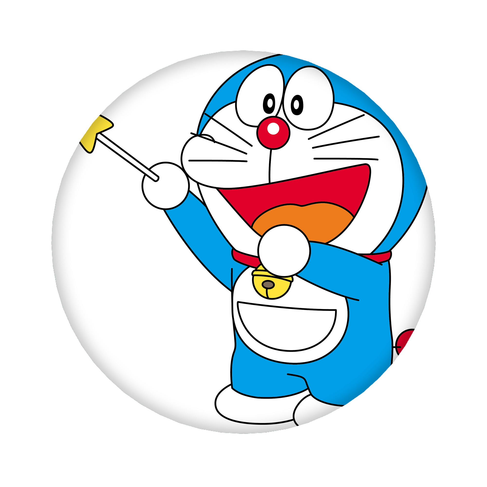 （画像用） ドラえもん Doraemon 6cm 缶バッジ 複数セット