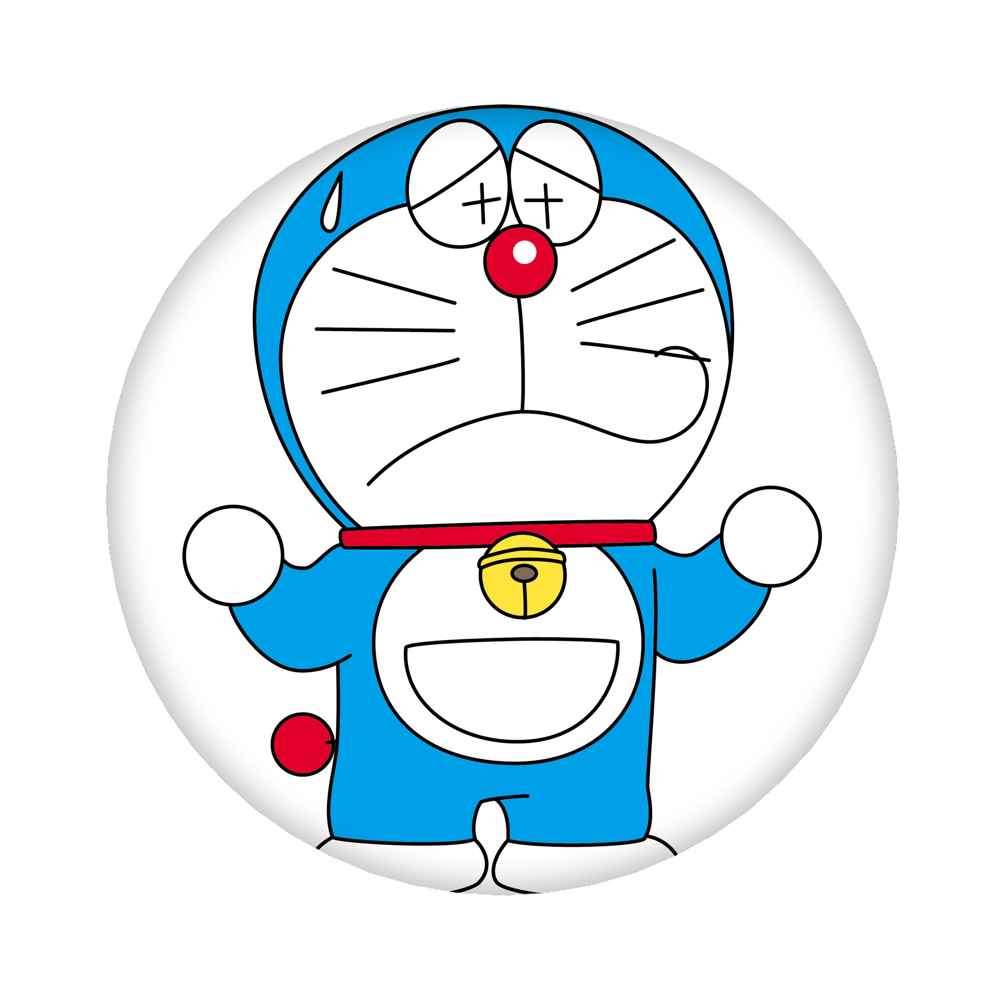 （画像用） ドラえもん Doraemon 6cm 缶バッジ 複数セット
