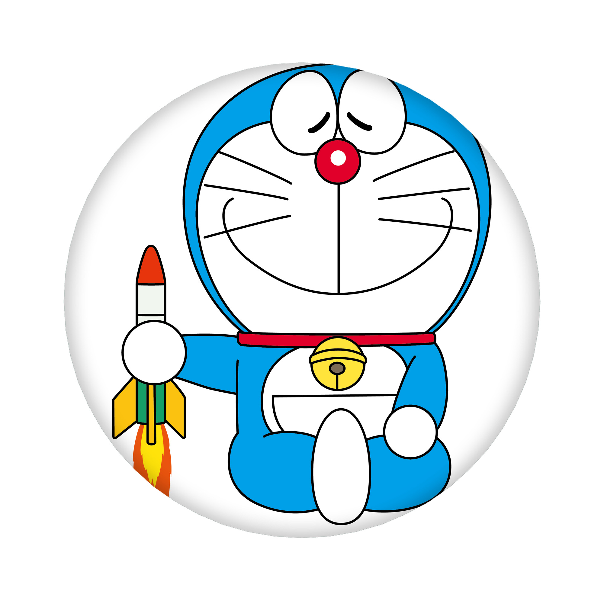 （画像用） ドラえもん Doraemon 6cm 缶バッジ 複数セット