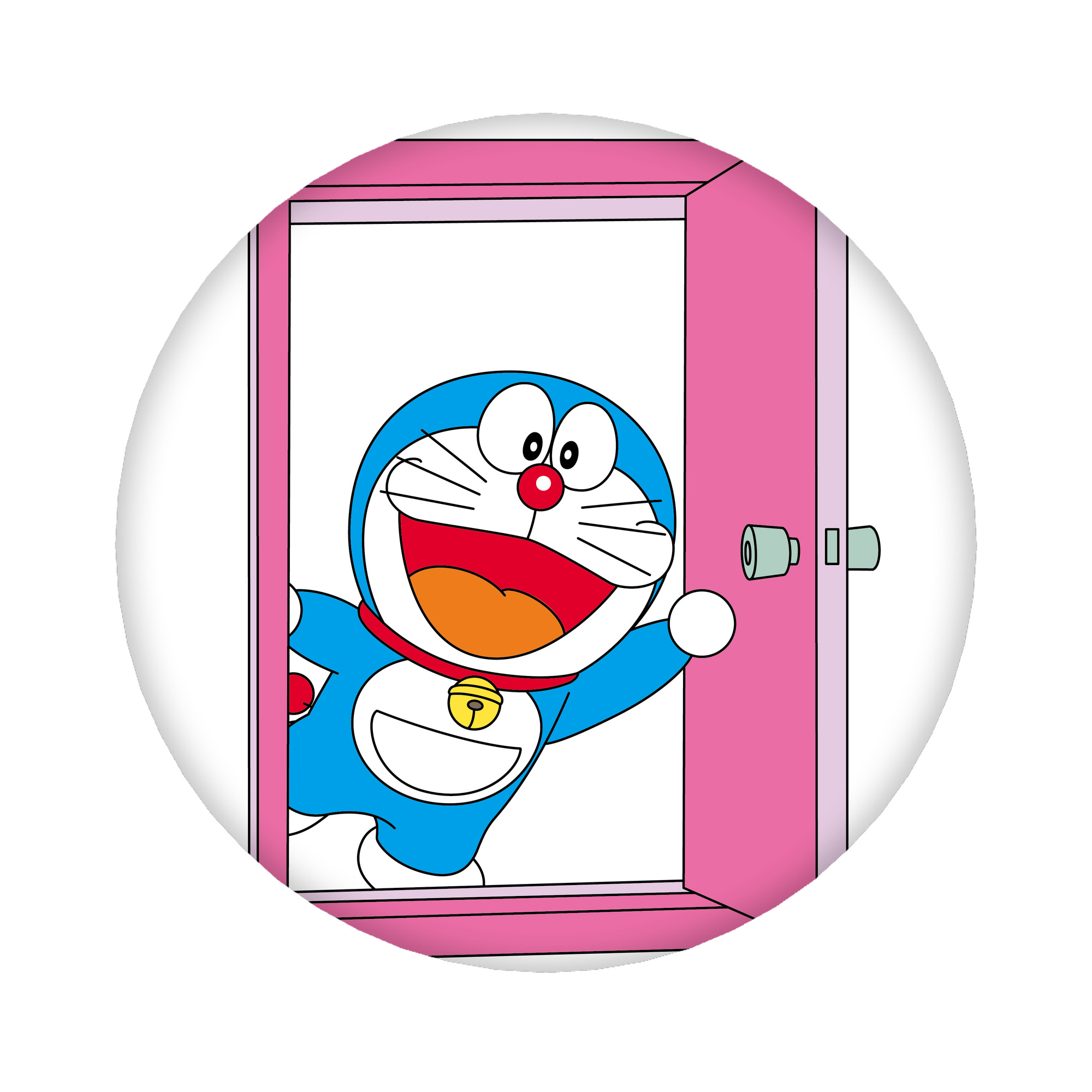 （画像用） ドラえもん Doraemon 6cm 缶バッジ 複数セット