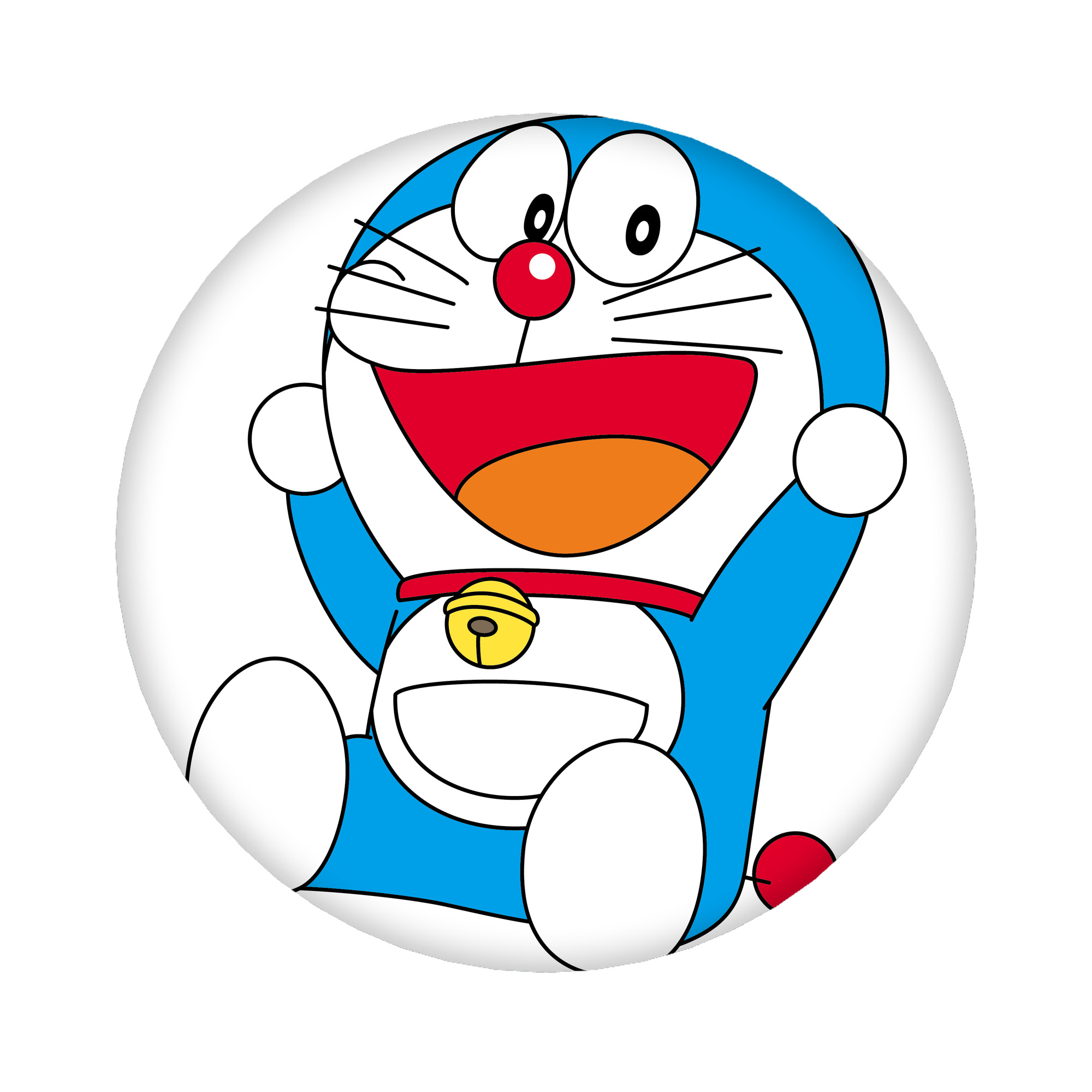 （画像用） ドラえもん Doraemon 6cm 缶バッジ 複数セット