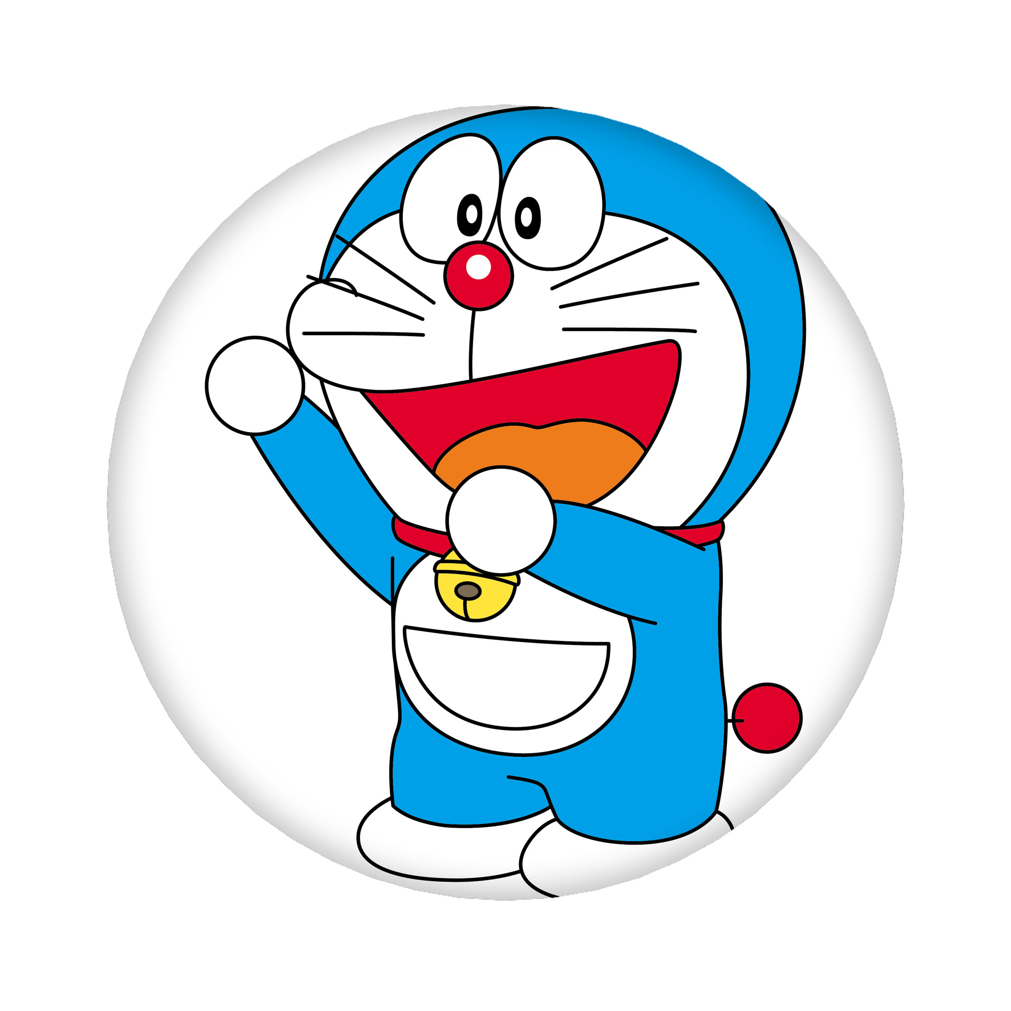 （画像用） ドラえもん Doraemon 6cm 缶バッジ 複数セット