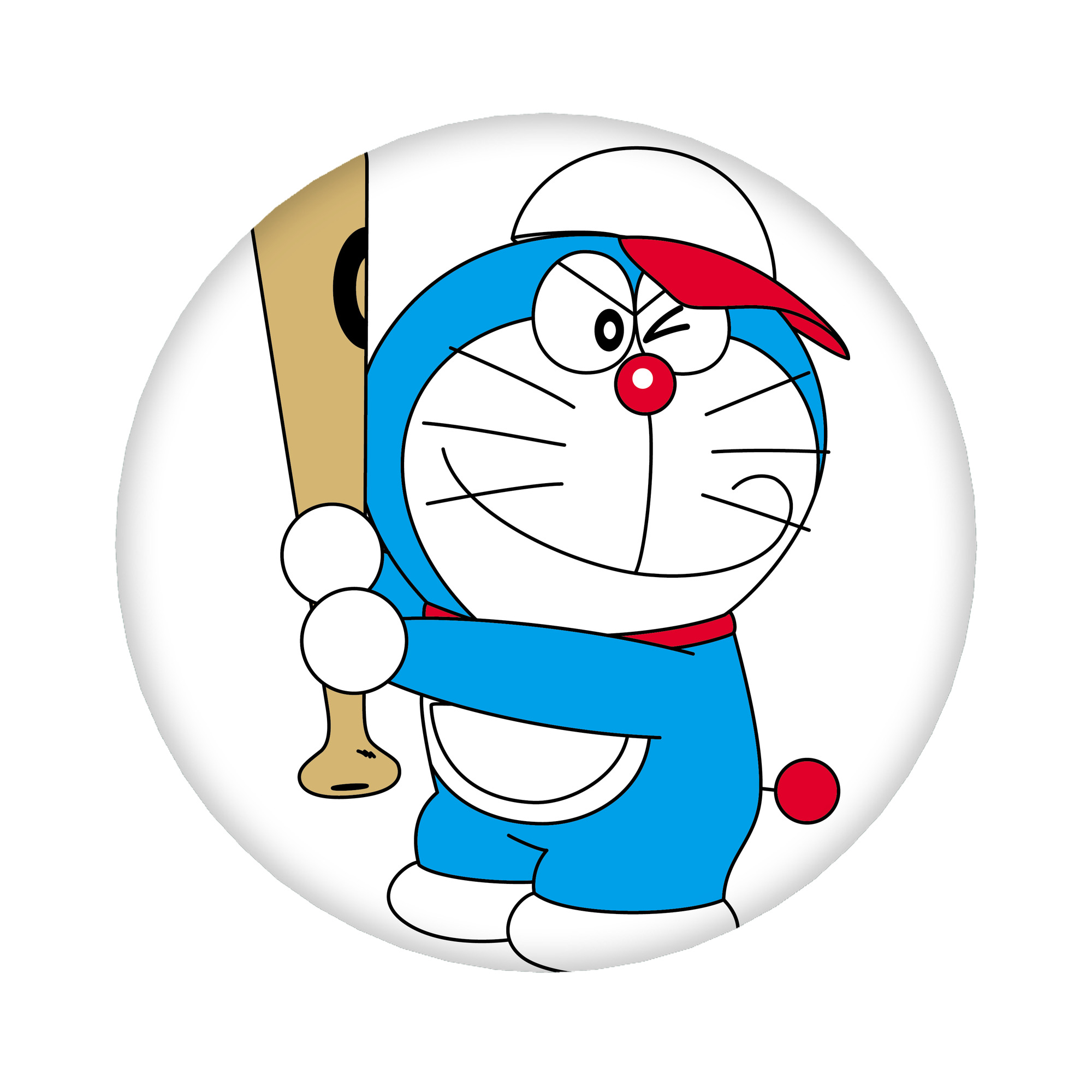 （画像用） ドラえもん Doraemon 6cm 缶バッジ 複数セット