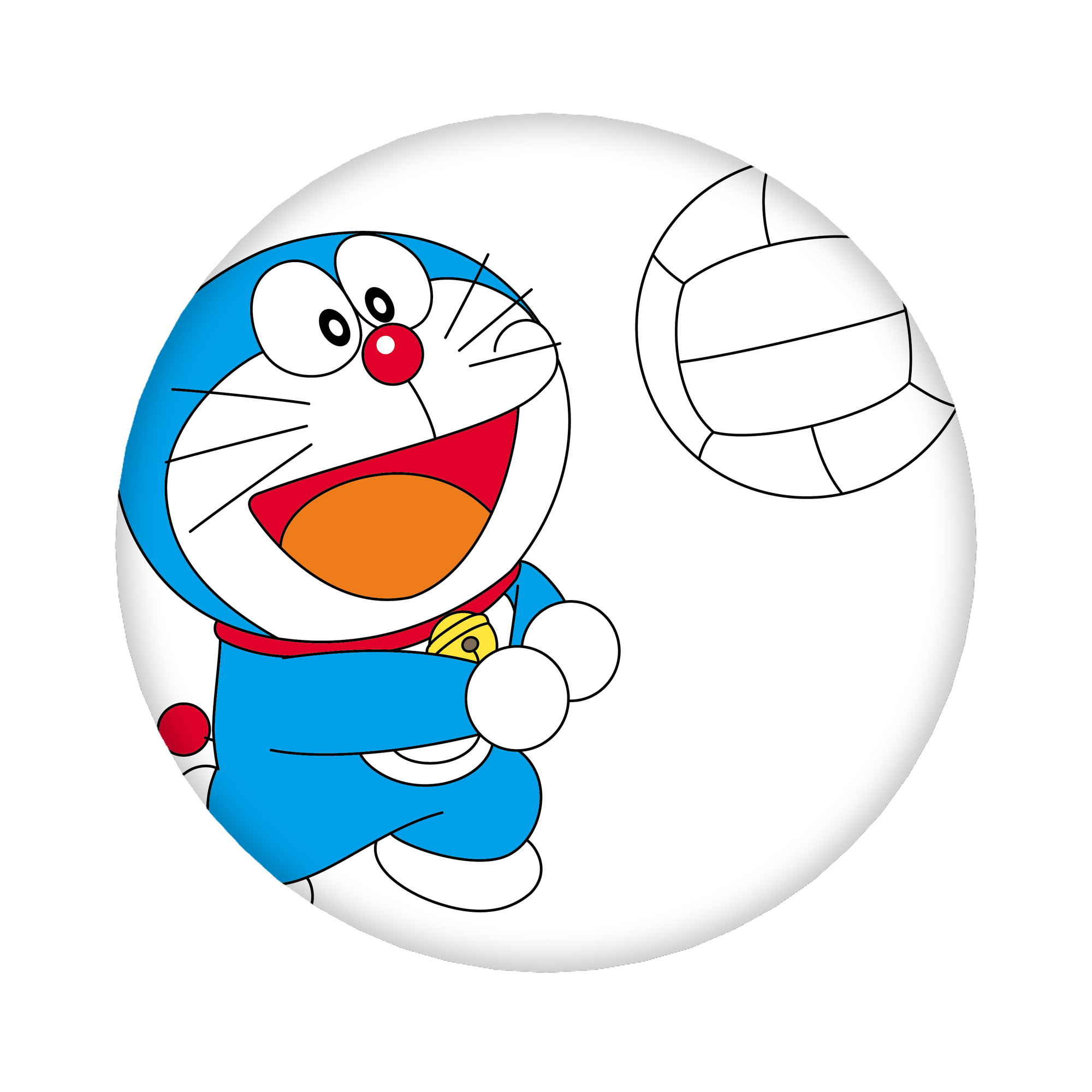 （画像用） ドラえもん Doraemon 6cm 缶バッジ 複数セット