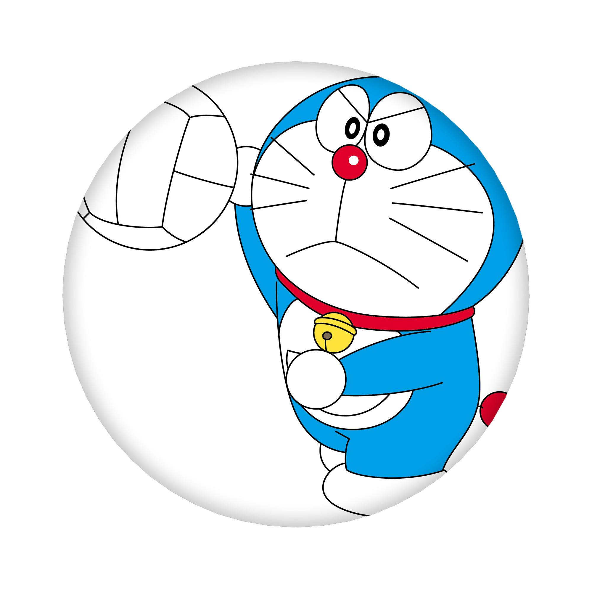 （画像用） ドラえもん Doraemon 6cm 缶バッジ 複数セット