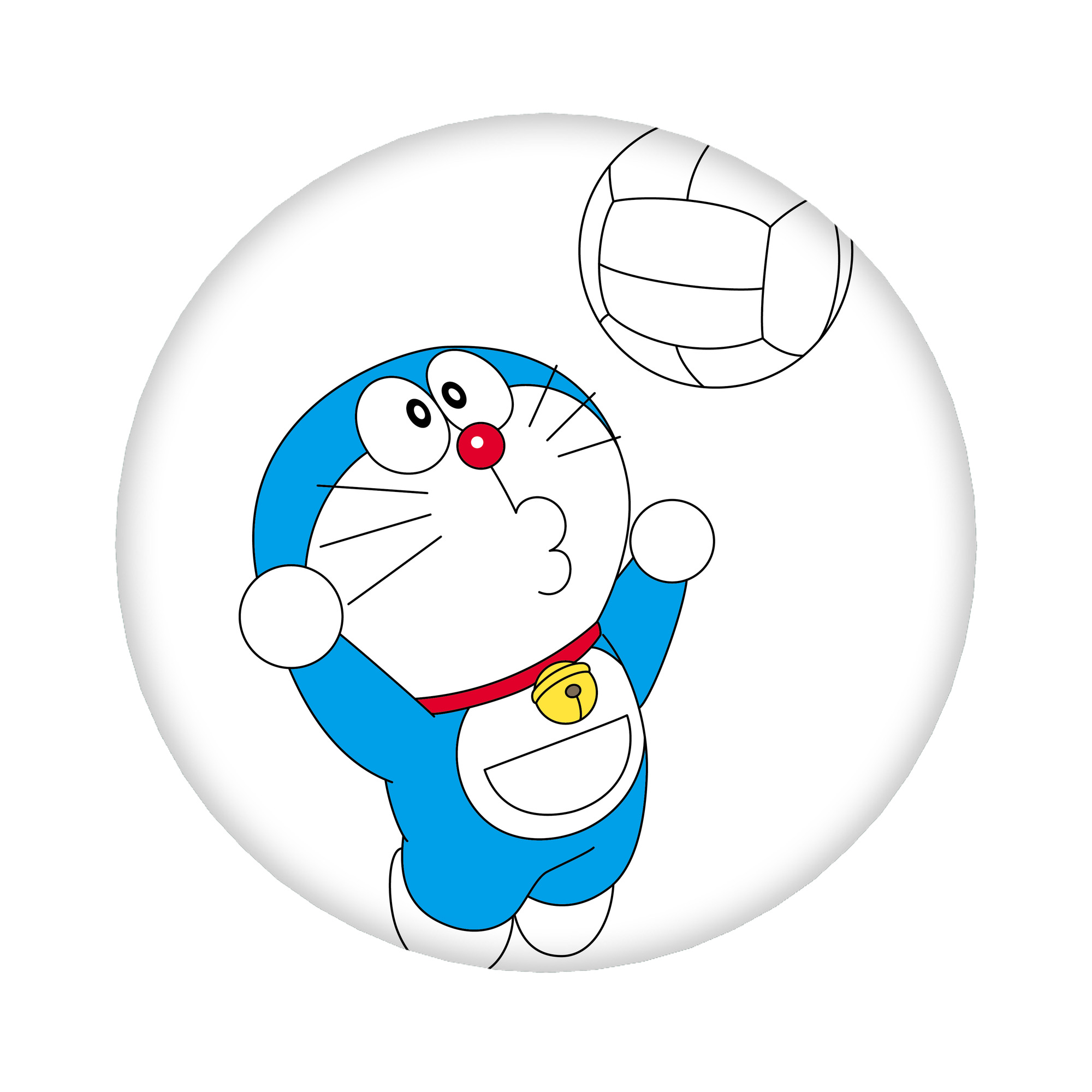 （画像用） ドラえもん Doraemon 6cm 缶バッジ 複数セット