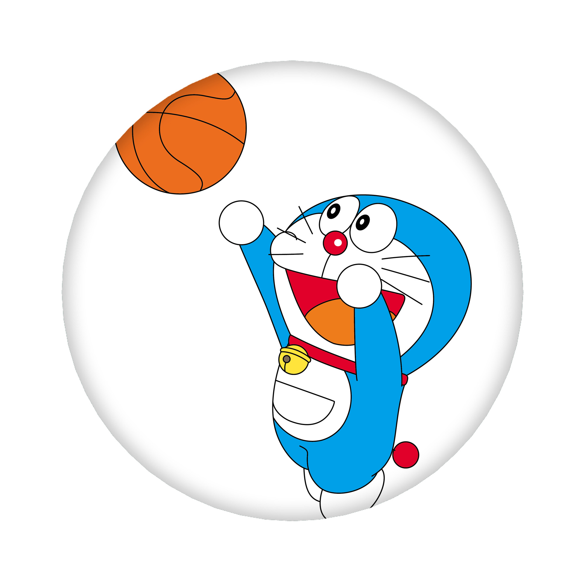 （画像用） ドラえもん Doraemon 6cm 缶バッジ 複数セット