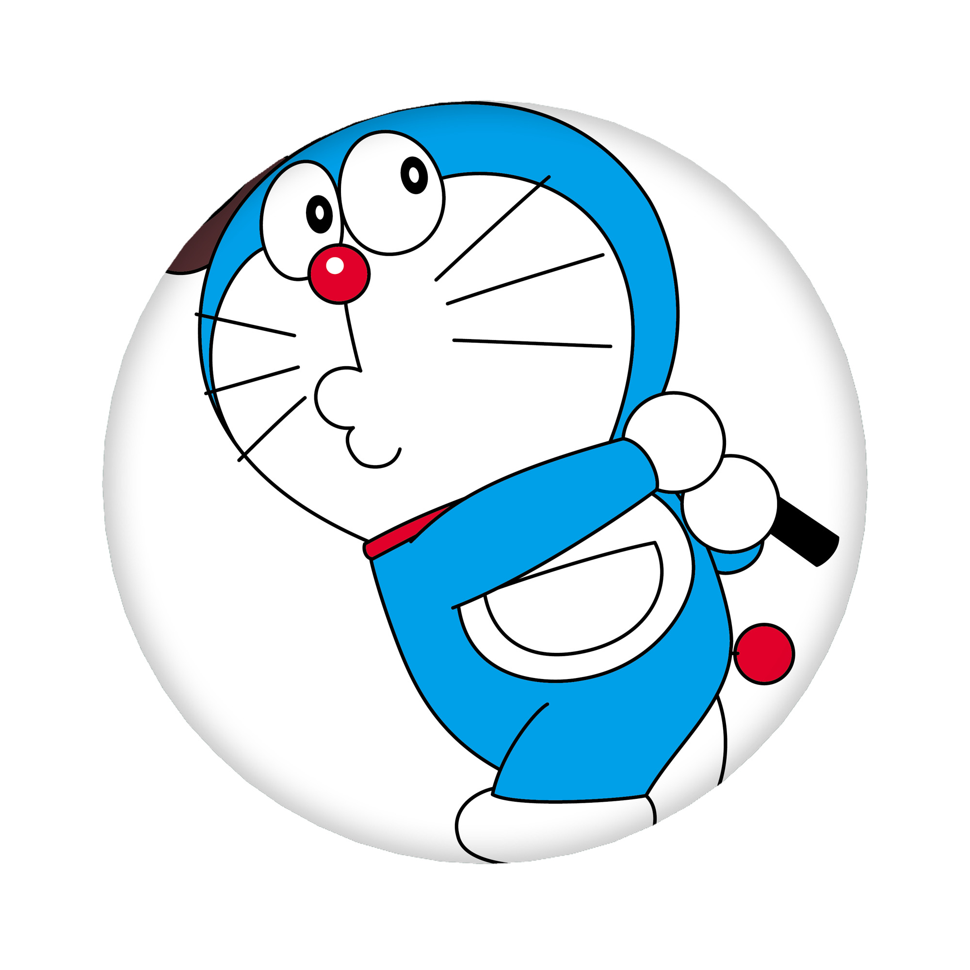 （画像用） ドラえもん Doraemon 6cm 缶バッジ 複数セット