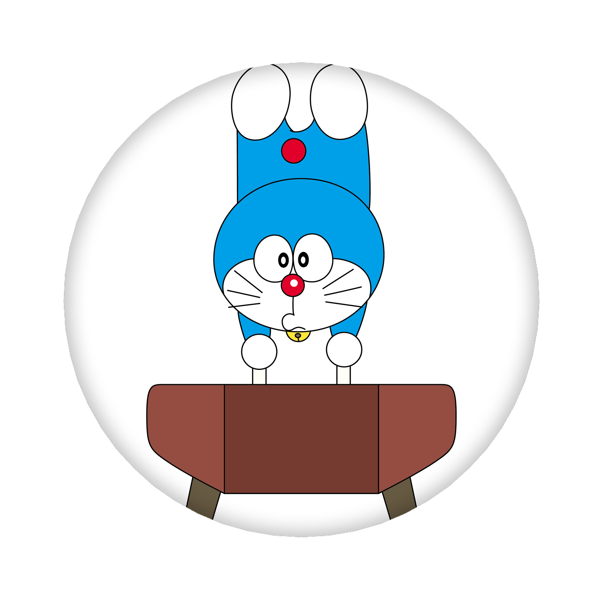 （画像用） ドラえもん Doraemon 6cm 缶バッジ 複数セット