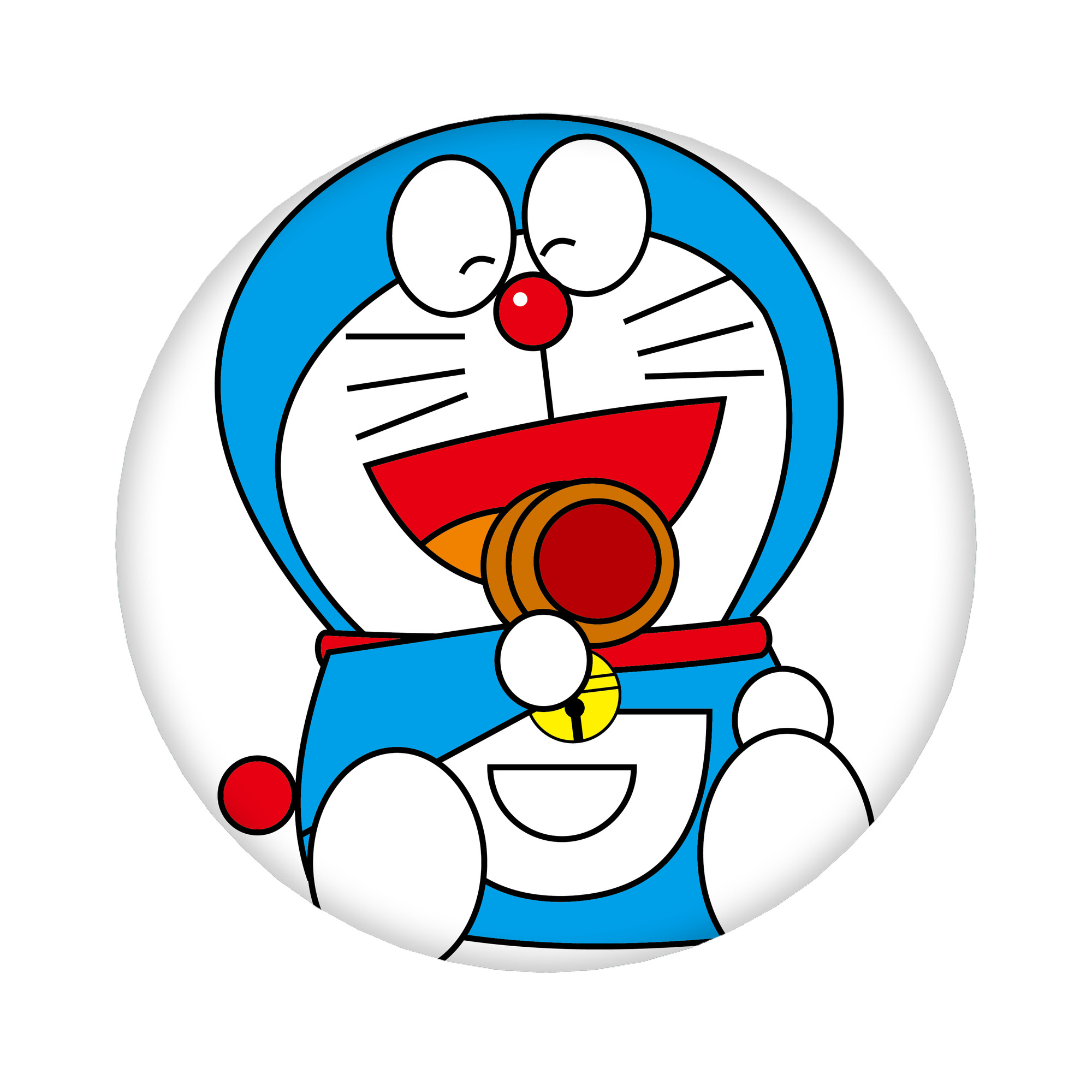 （画像用） ドラえもん Doraemon 6cm 缶バッジ 複数セット