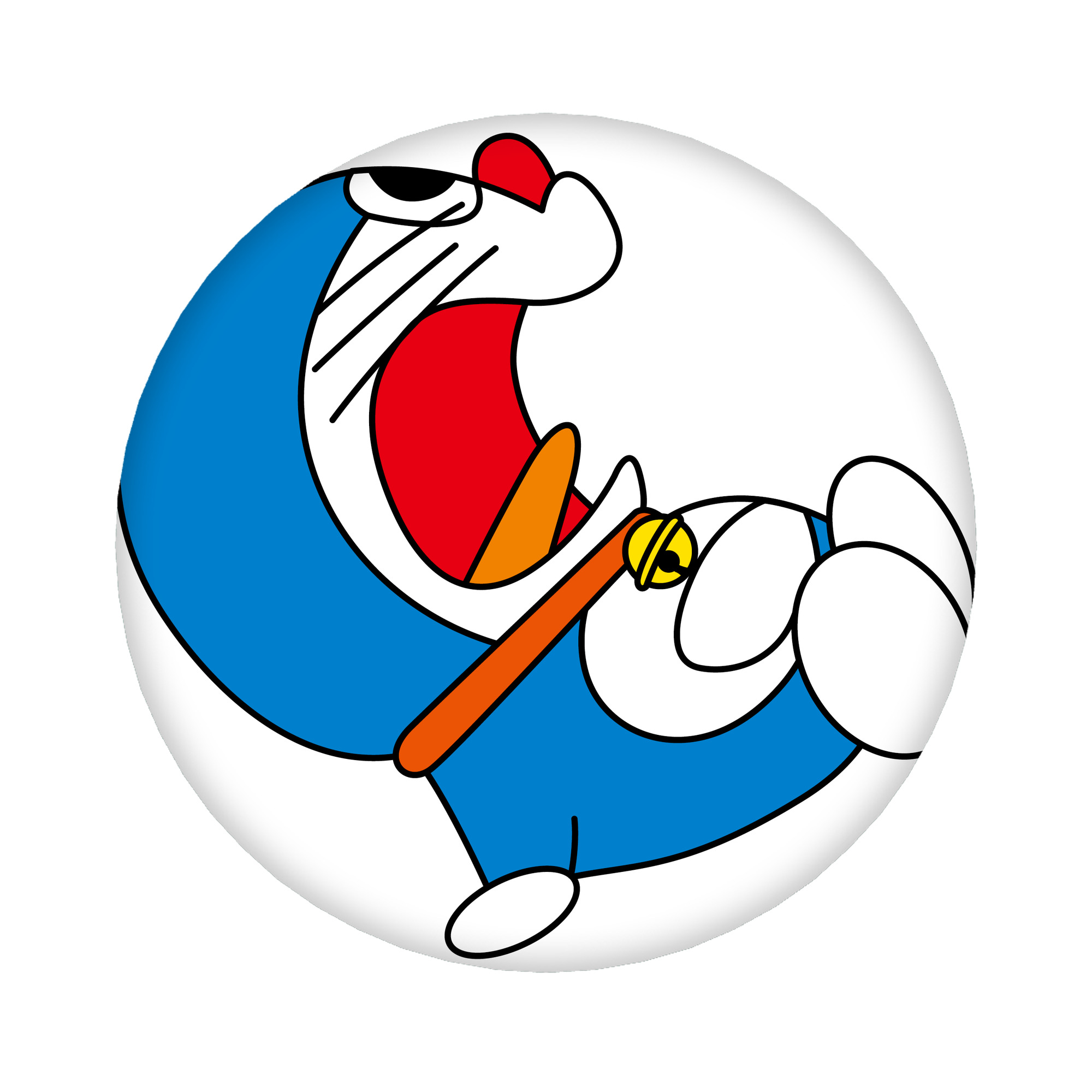 （画像用） ドラえもん Doraemon 6cm 缶バッジ 複数セット
