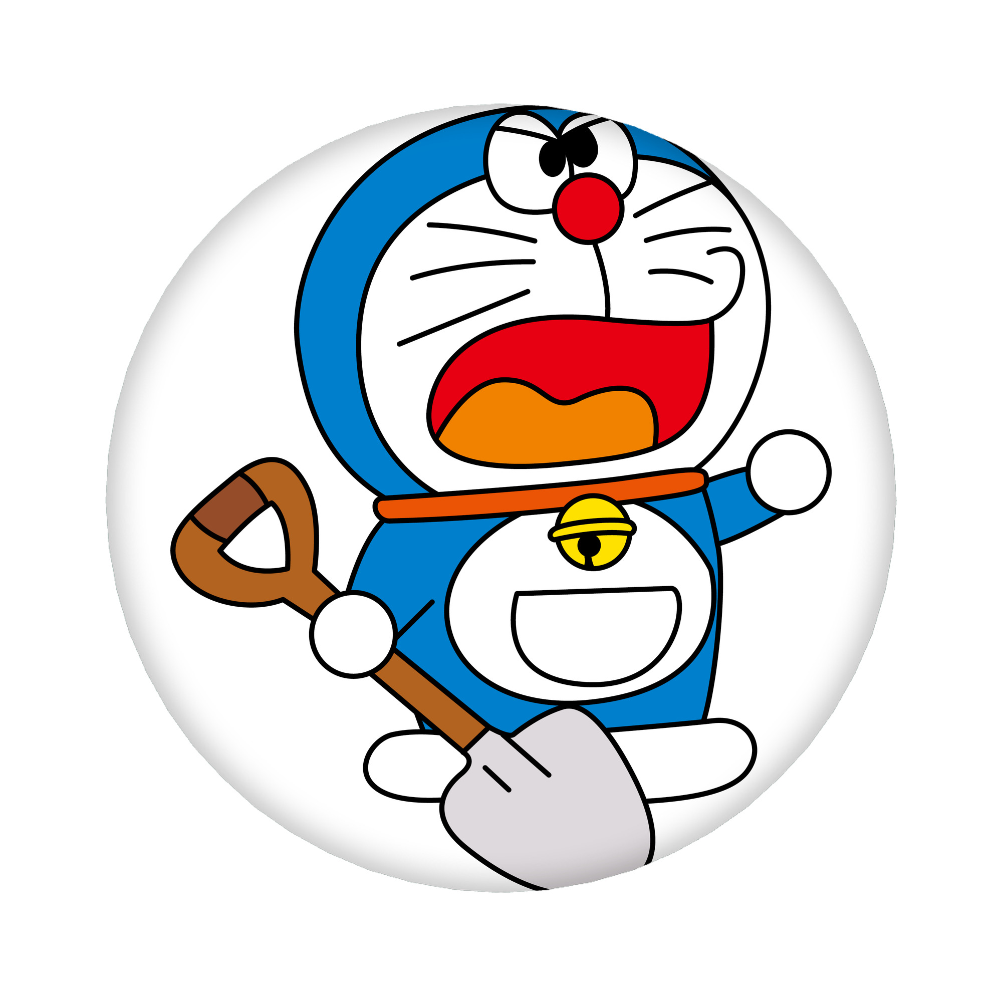 （画像用） ドラえもん Doraemon 6cm 缶バッジ 複数セット
