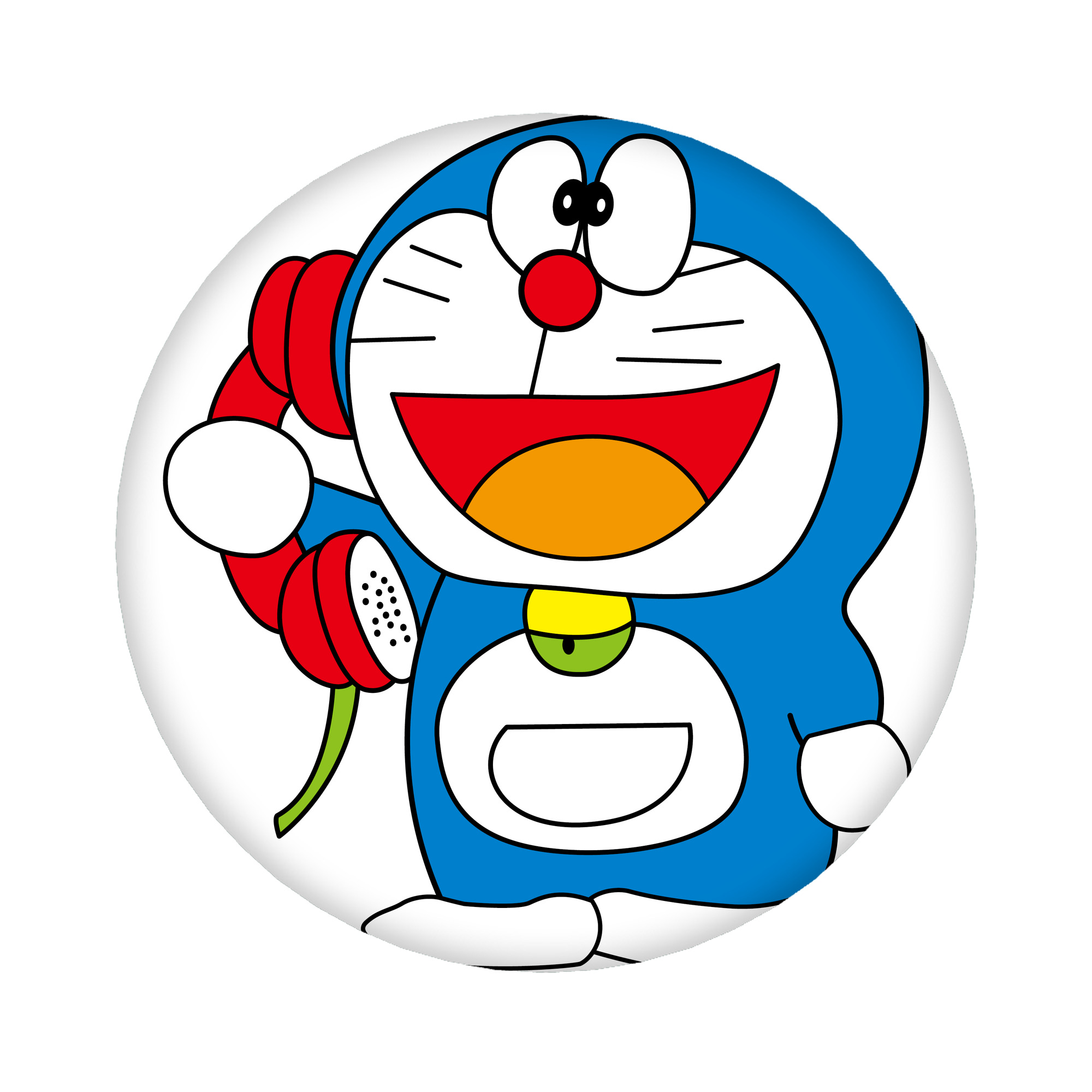 （画像用） ドラえもん Doraemon 6cm 缶バッジ 複数セット