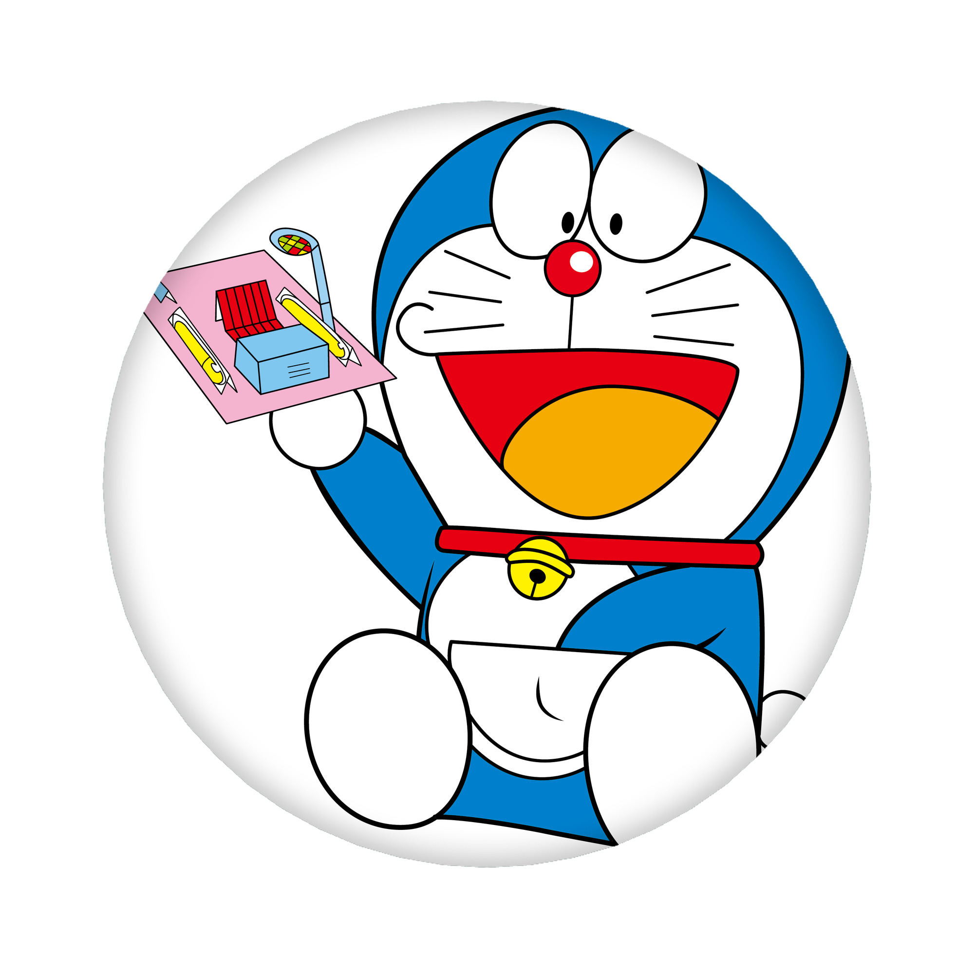（画像用） ドラえもん Doraemon 6cm 缶バッジ 複数セット