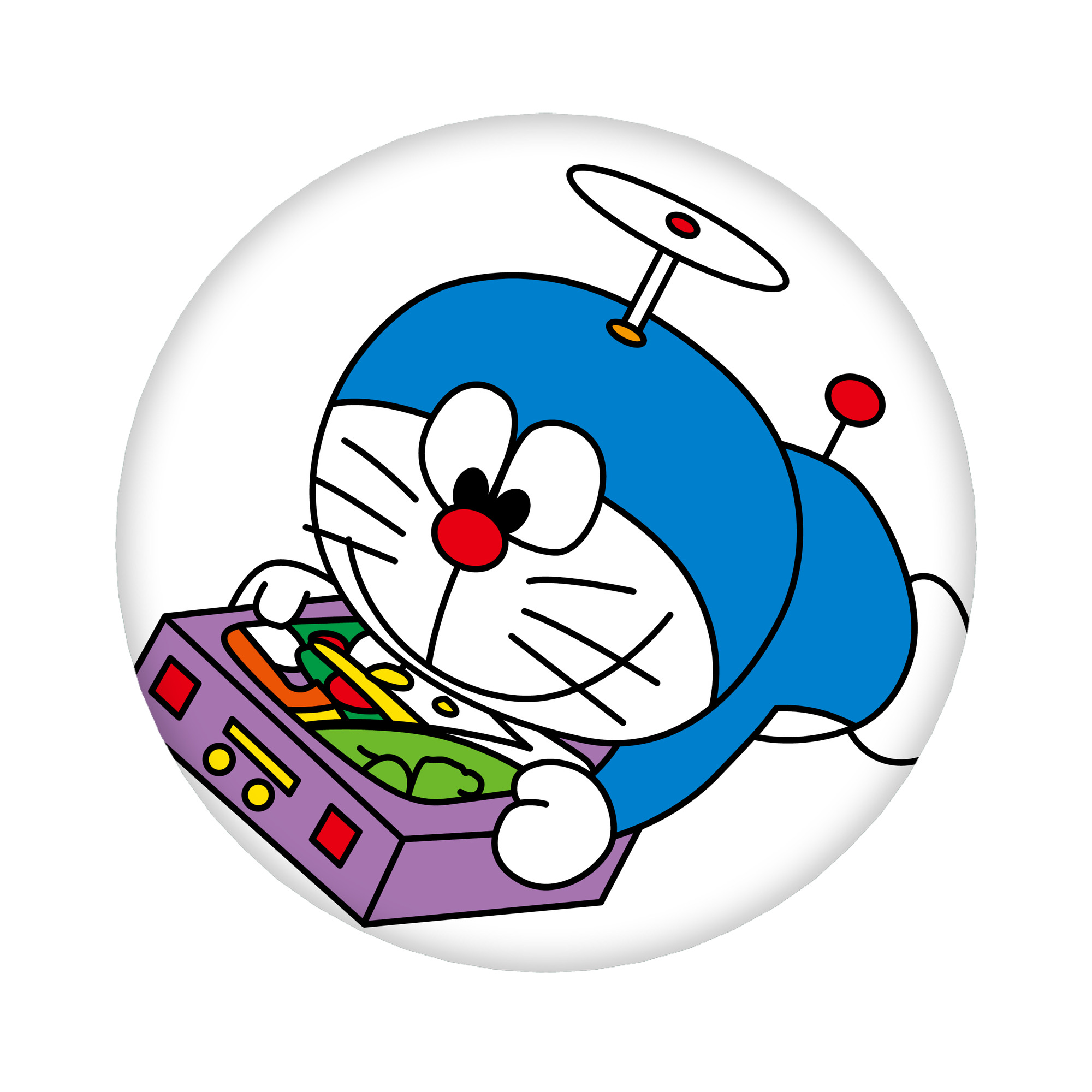 （画像用） ドラえもん Doraemon 6cm 缶バッジ 複数セット