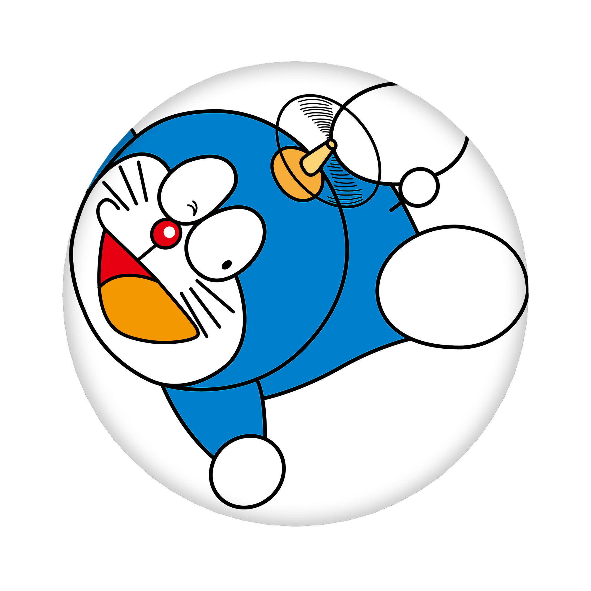 （画像用） ドラえもん Doraemon 6cm 缶バッジ 複数セット