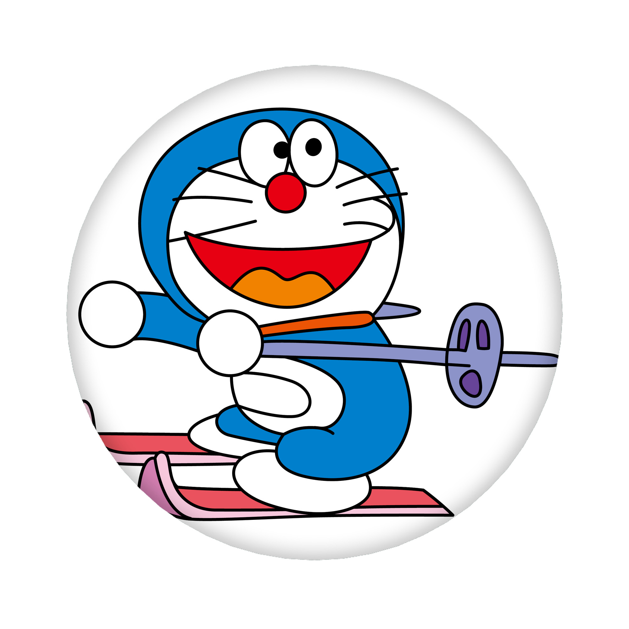 （画像用） ドラえもん Doraemon 6cm 缶バッジ 複数セット