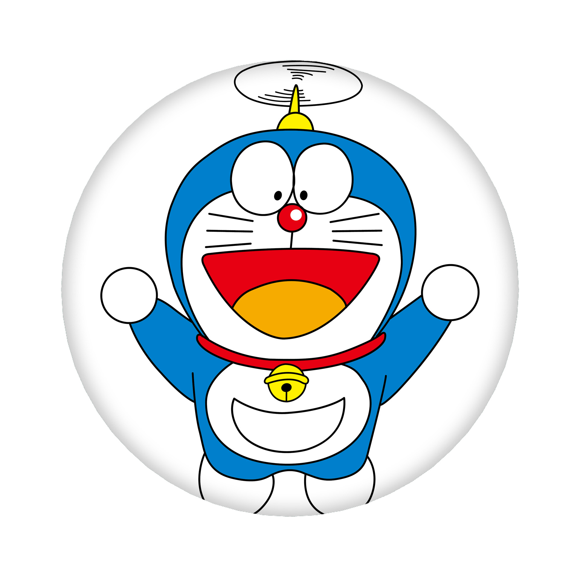 （画像用） ドラえもん Doraemon 6cm 缶バッジ 複数セット