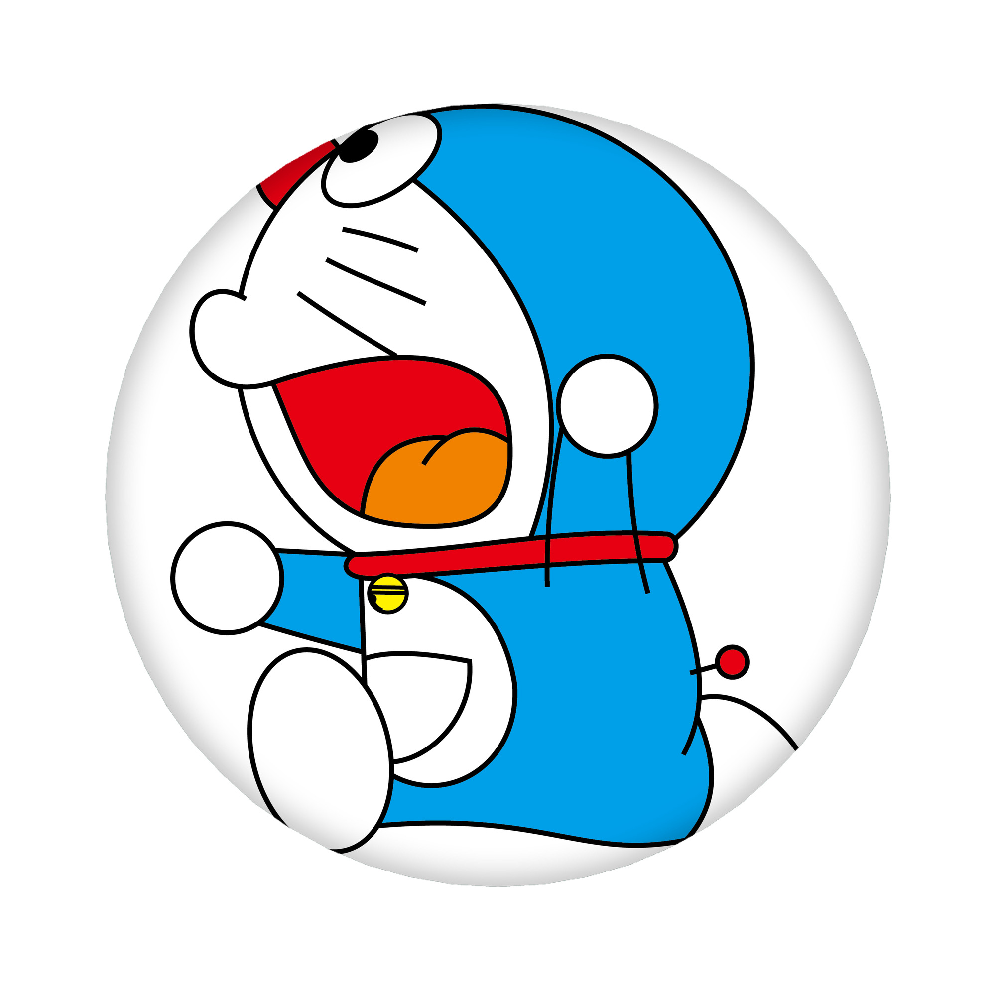 （画像用） ドラえもん Doraemon 6cm 缶バッジ 複数セット