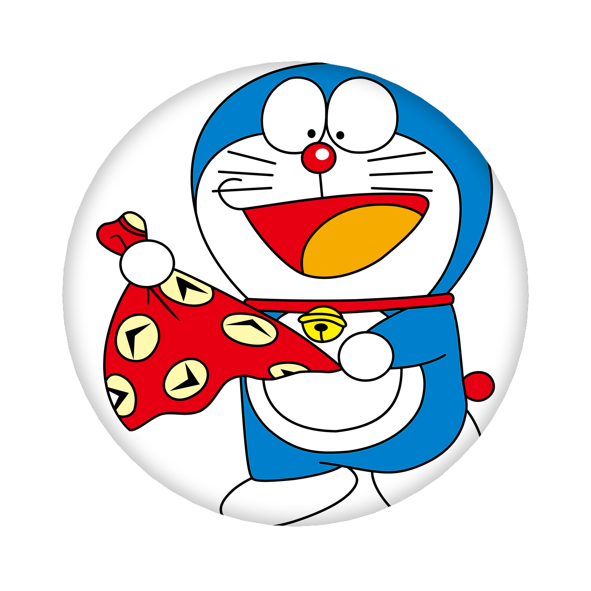 （画像用） ドラえもん Doraemon 6cm 缶バッジ 複数セット