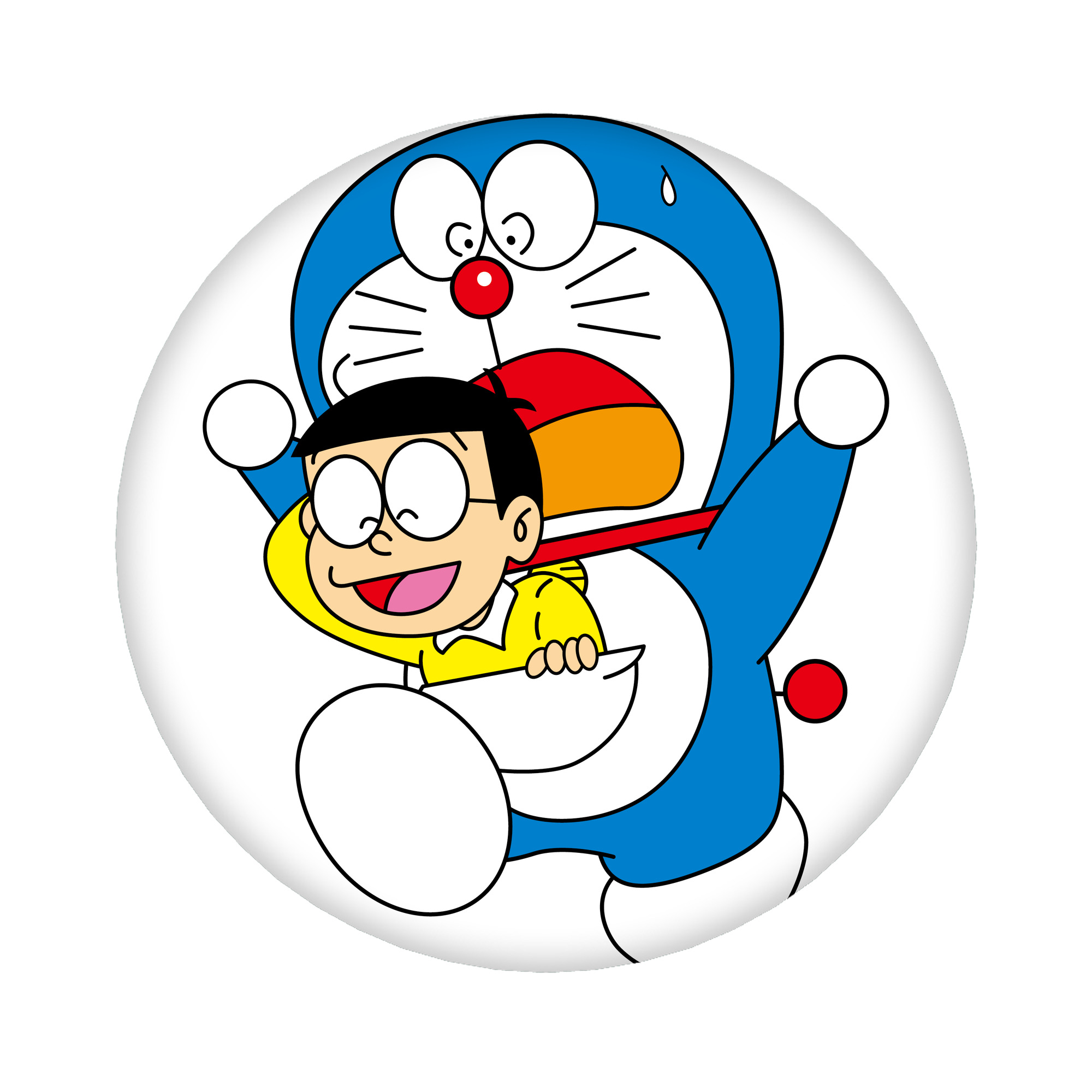 （画像用） ドラえもん Doraemon 6cm 缶バッジ 複数セット