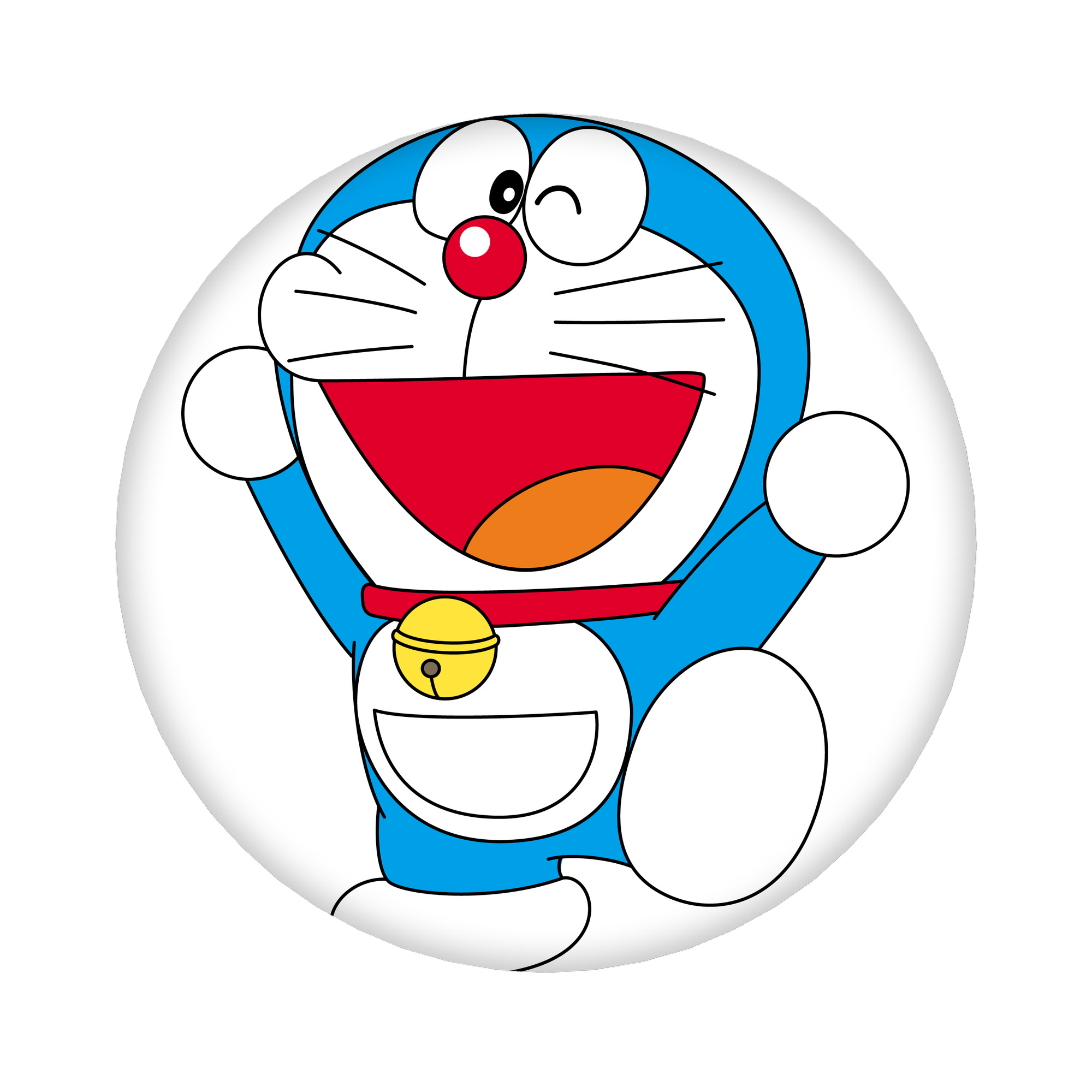 （画像用） ドラえもん Doraemon 6cm 缶バッジ 複数セット