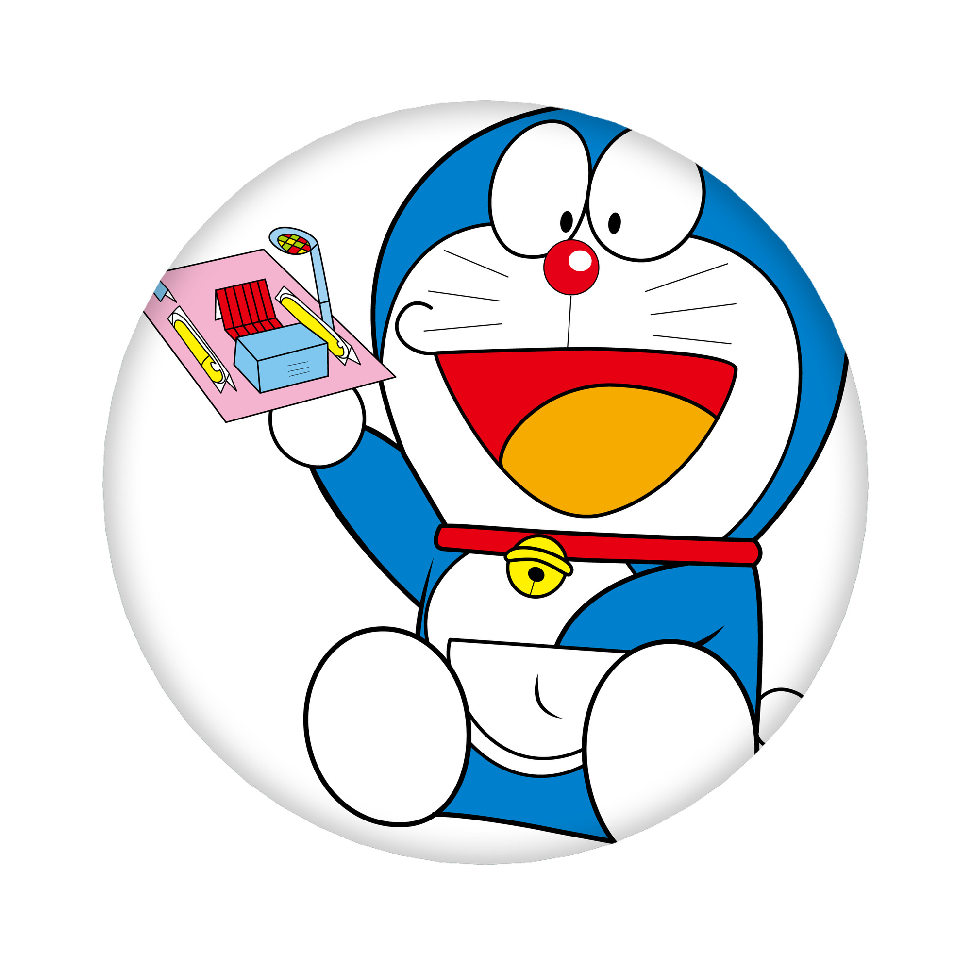 （画像用） ドラえもん Doraemon 6cm 缶バッジ 複数セット