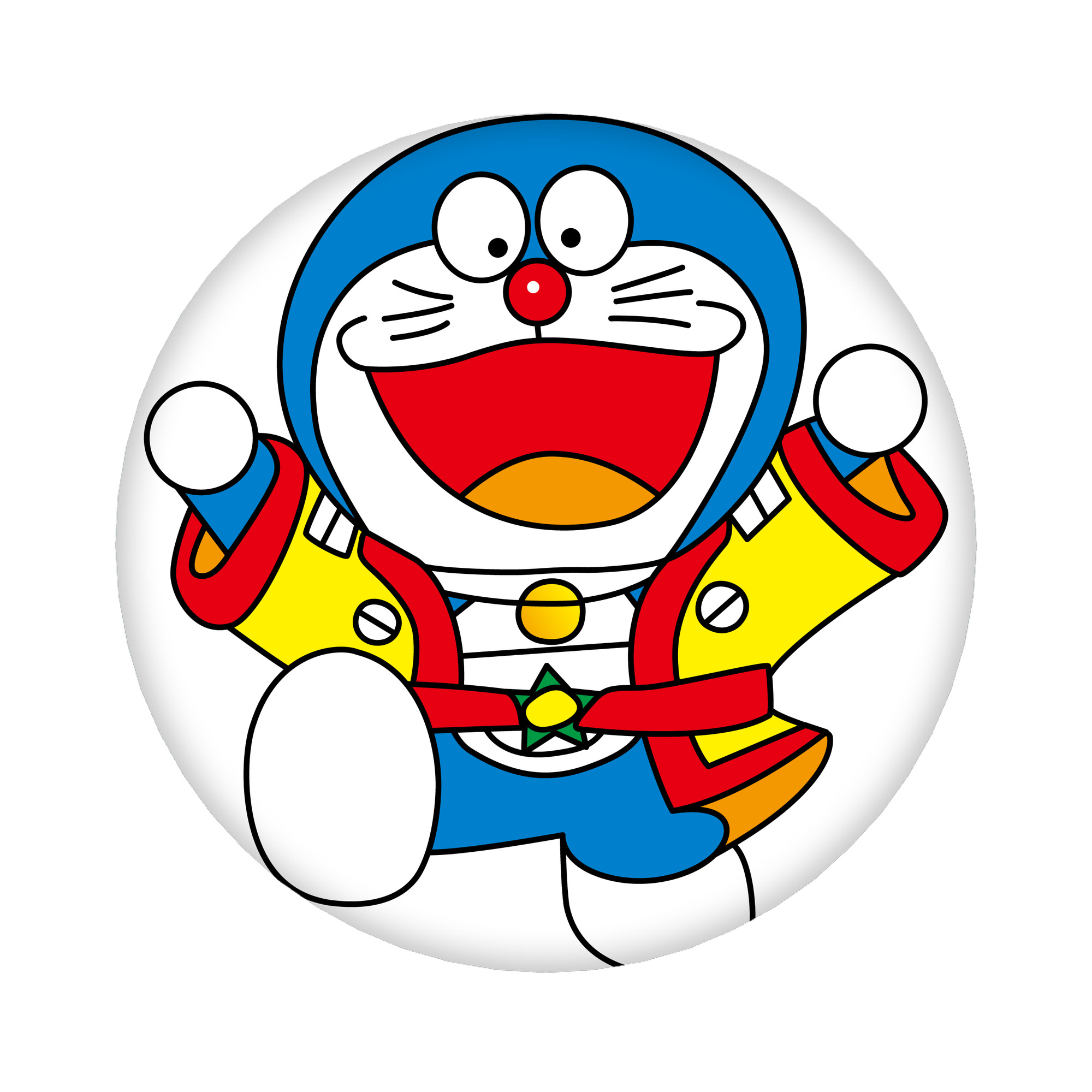 （画像用） ドラえもん Doraemon 6cm 缶バッジ 複数セット