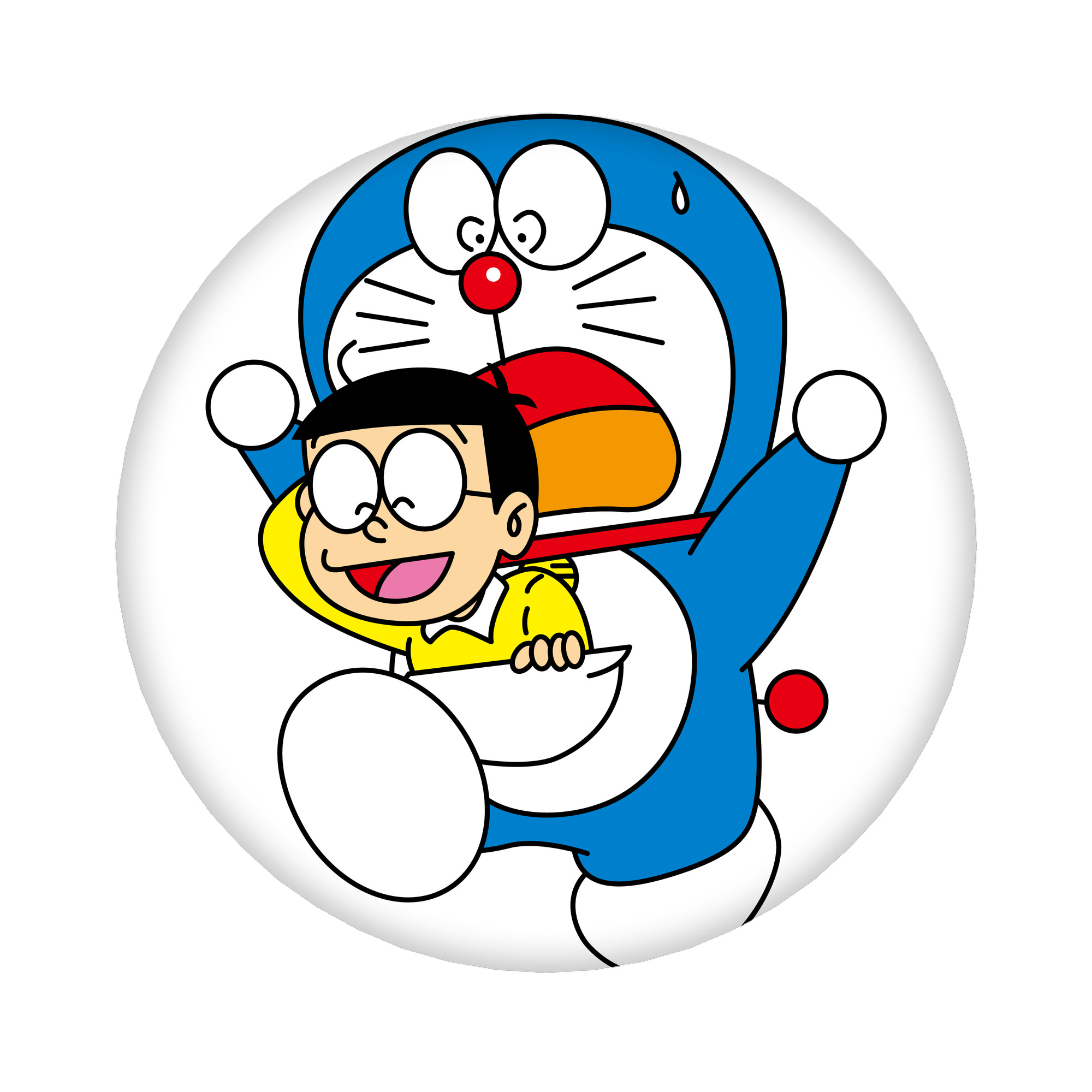 （画像用） ドラえもん Doraemon 6cm 缶バッジ 複数セット