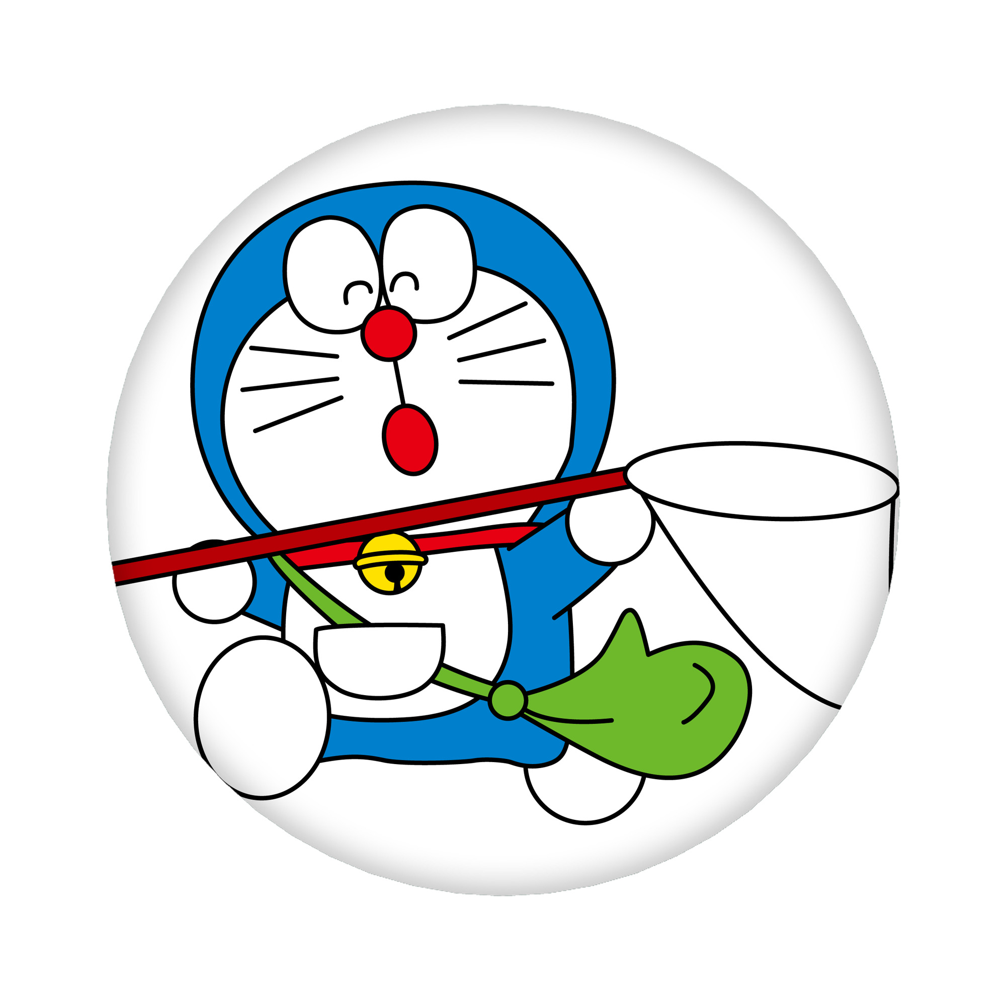 （画像用） ドラえもん Doraemon 6cm 缶バッジ 複数セット
