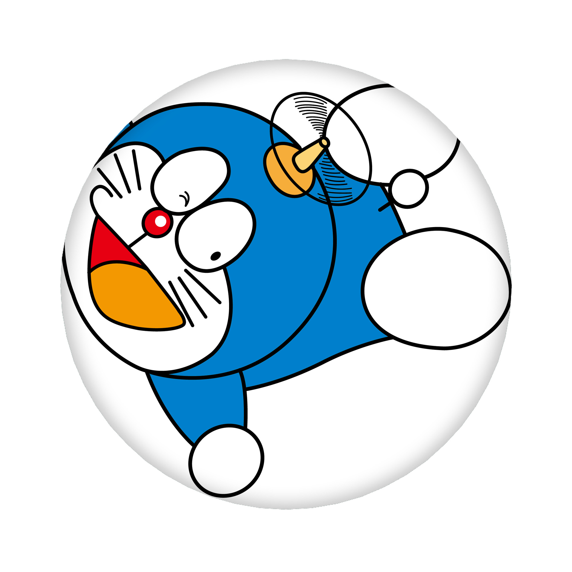 （画像用） ドラえもん Doraemon 6cm 缶バッジ 複数セット