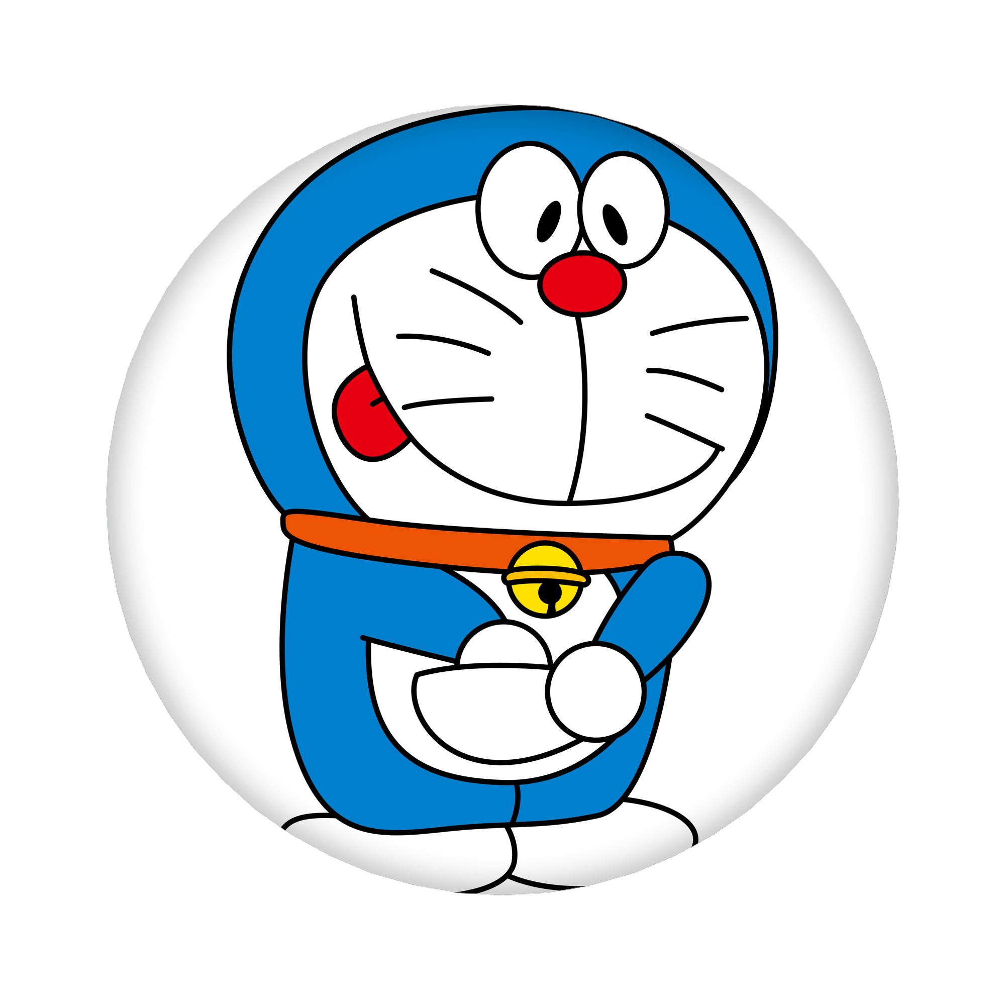 （画像用） ドラえもん Doraemon 6cm 缶バッジ 複数セット