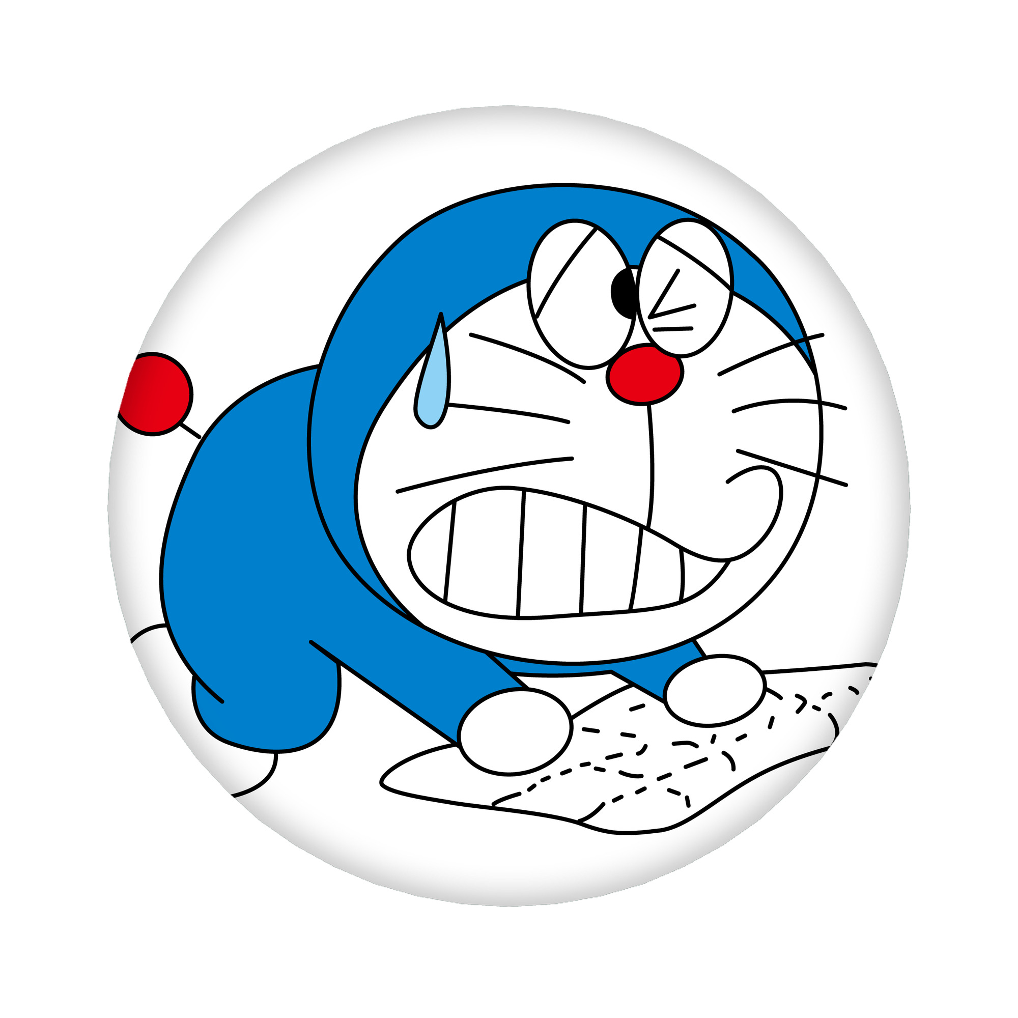 （画像用） ドラえもん Doraemon 6cm 缶バッジ 複数セット