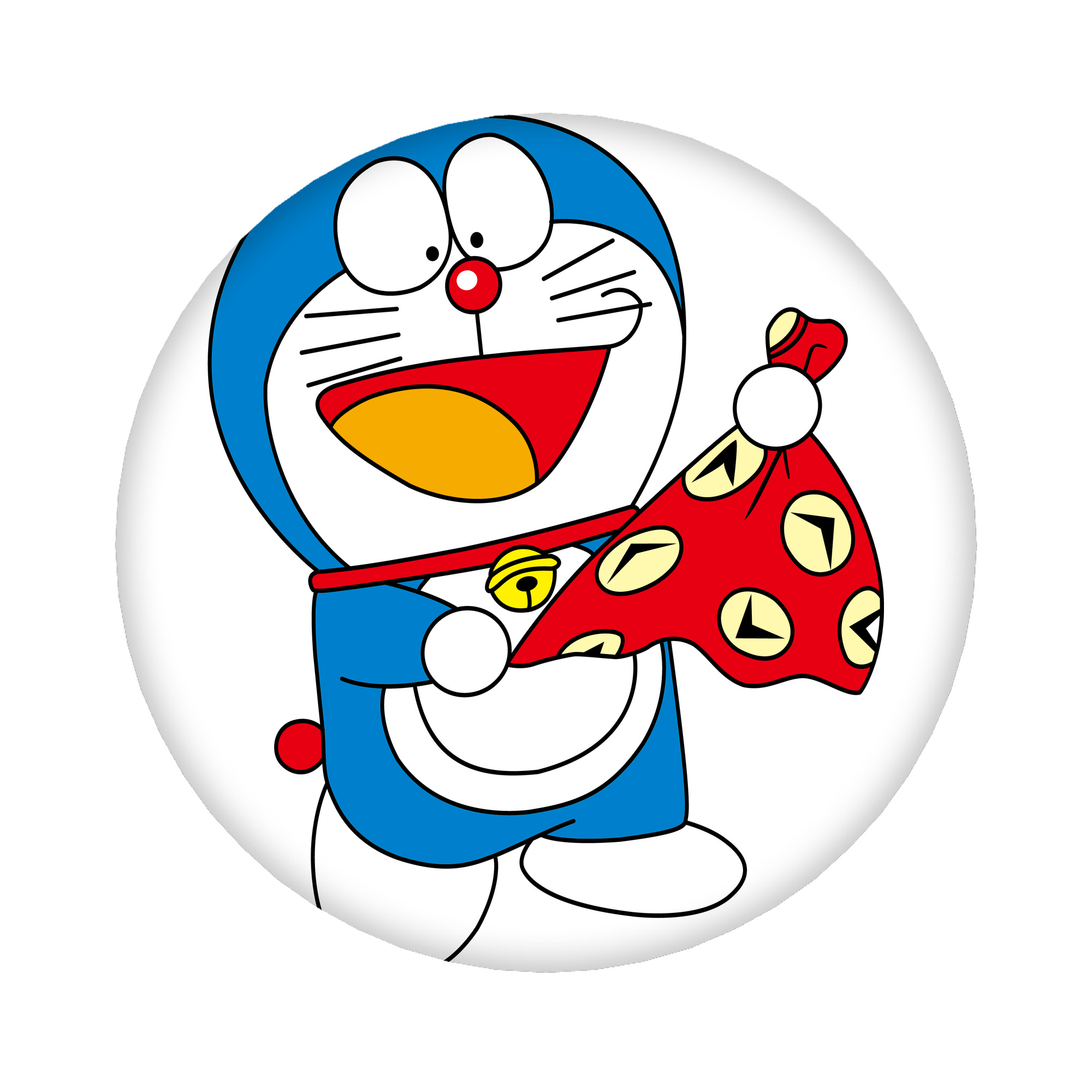 （画像用） ドラえもん Doraemon 6cm 缶バッジ 複数セット