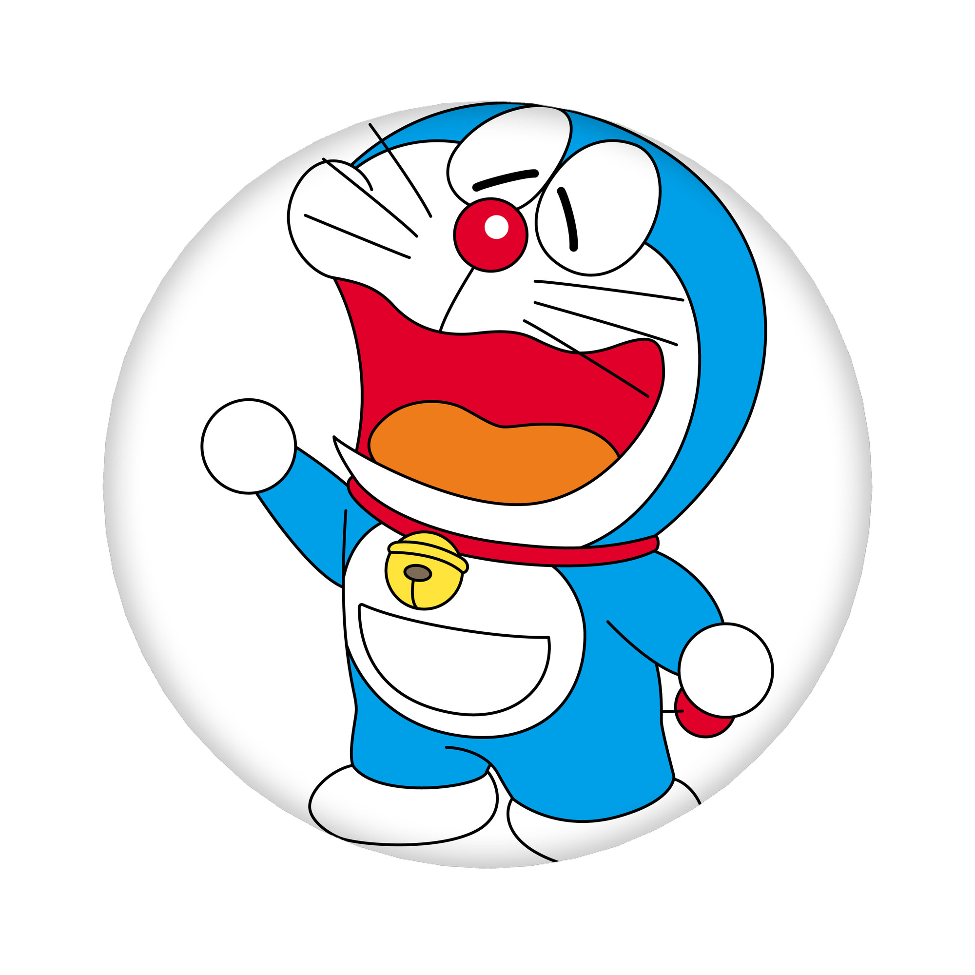 （画像用） ドラえもん Doraemon 6cm 缶バッジ 複数セット