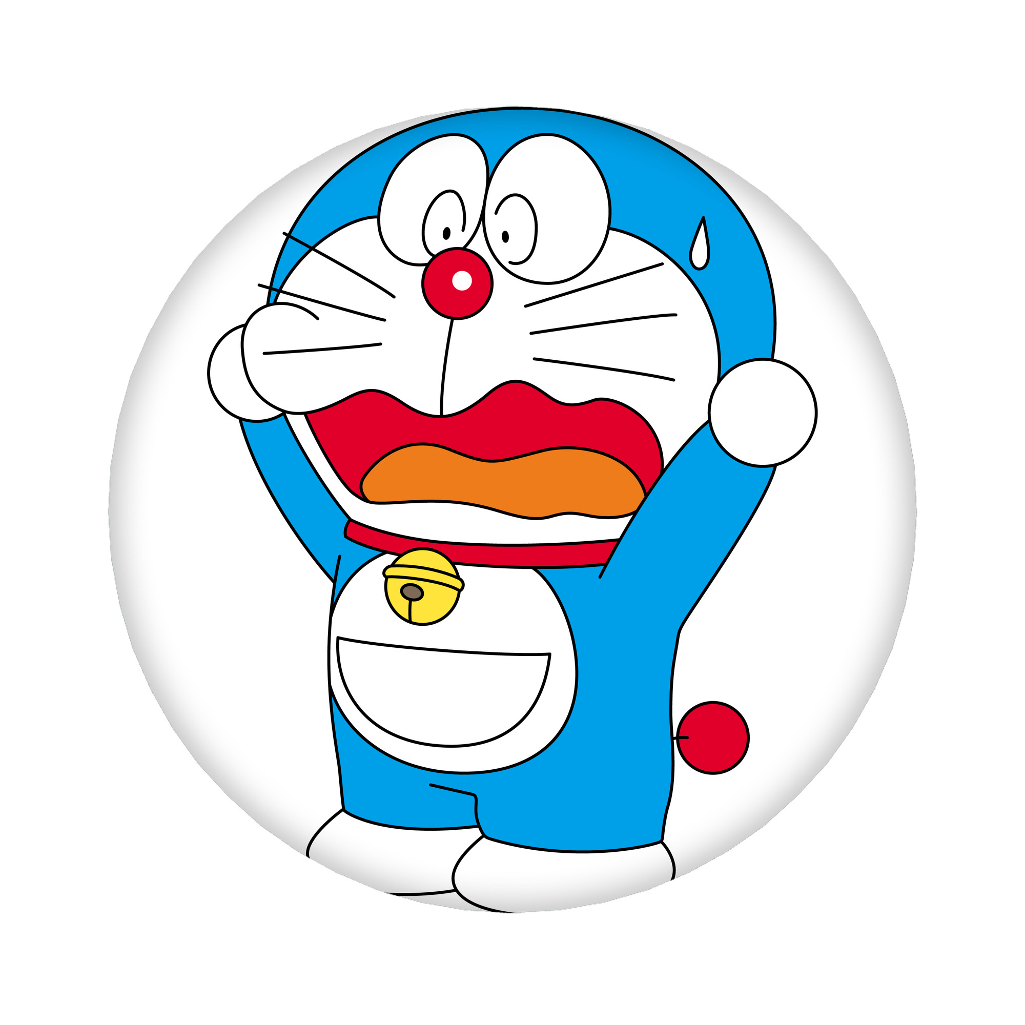 （画像用） ドラえもん Doraemon 6cm 缶バッジ 複数セット