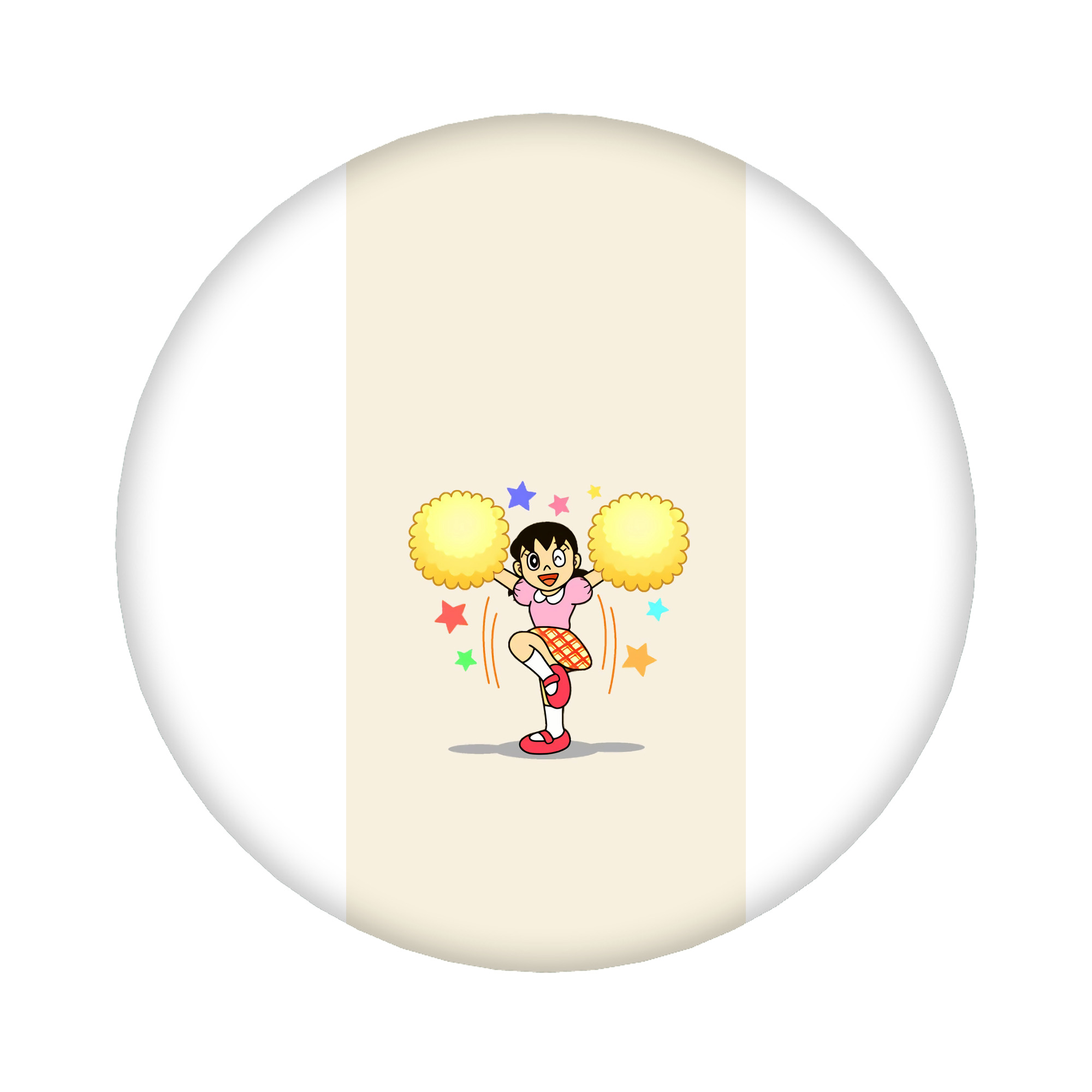（画像用） ドラえもん みなもと しずか Doraemon Shizuka Minamoto 6cm 缶バッジ 複数セット