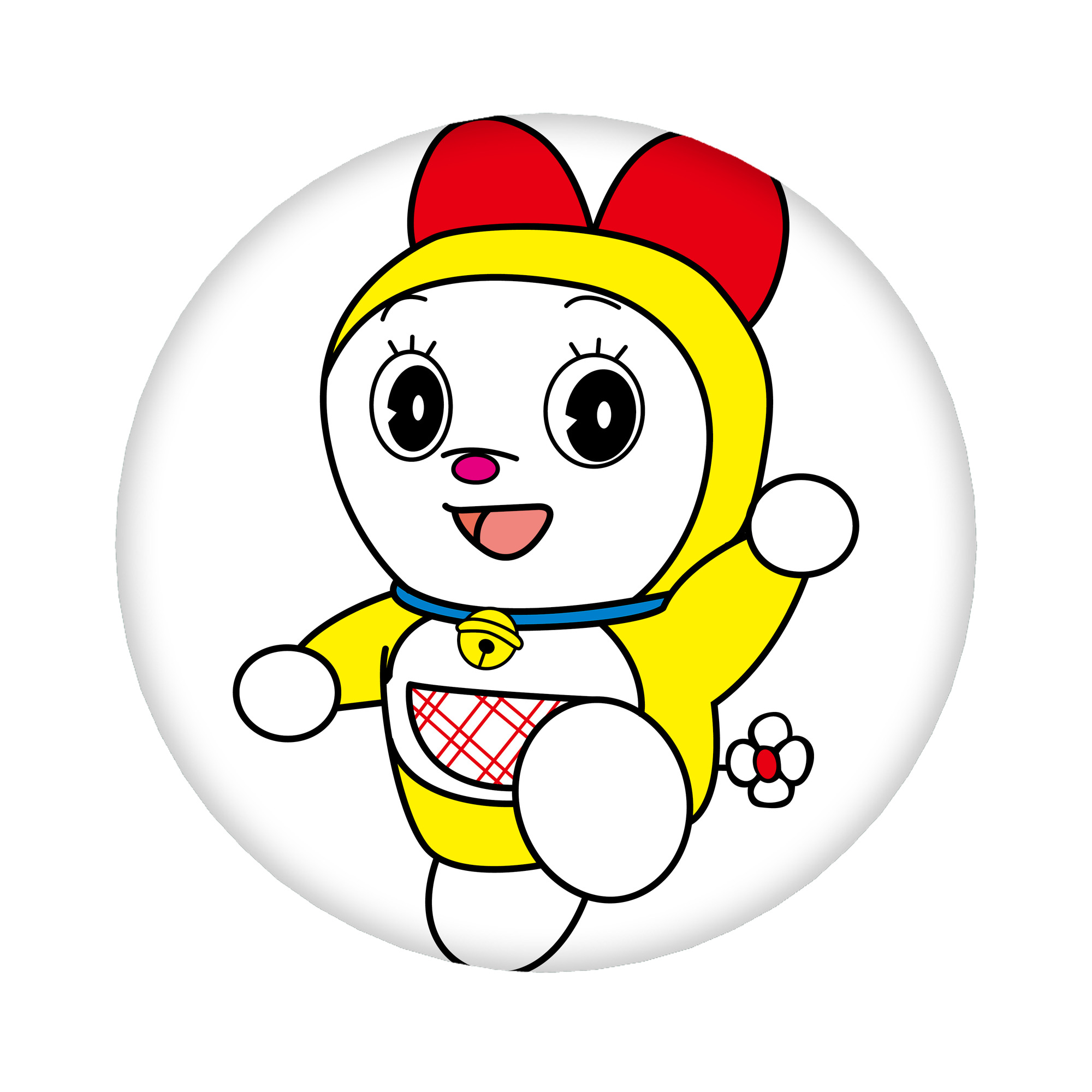 （画像用） ドラえもん ドラミ Doraemon Dorami 6cm 缶バッジ 複数セット